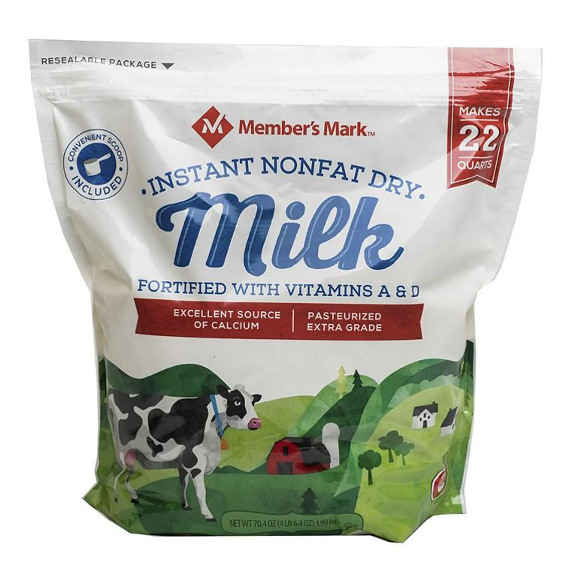 Member's Mark Non-Fat Instant Dry Milk (70.4 oz.)