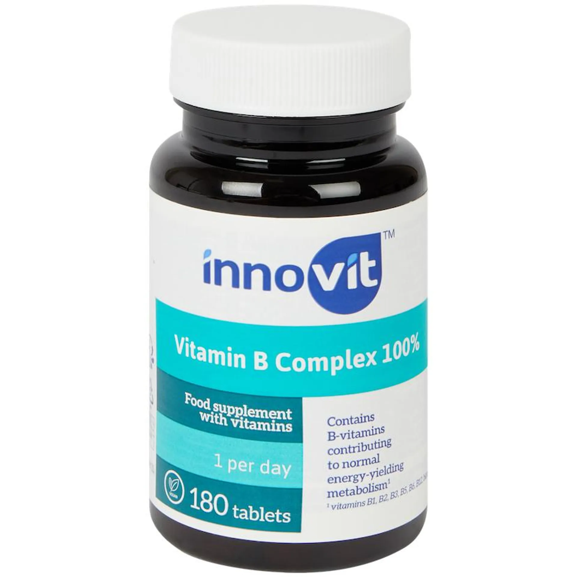 Complément alimentaire Innovit Complexe vitamine&nbsp;B 100&nbsp;%