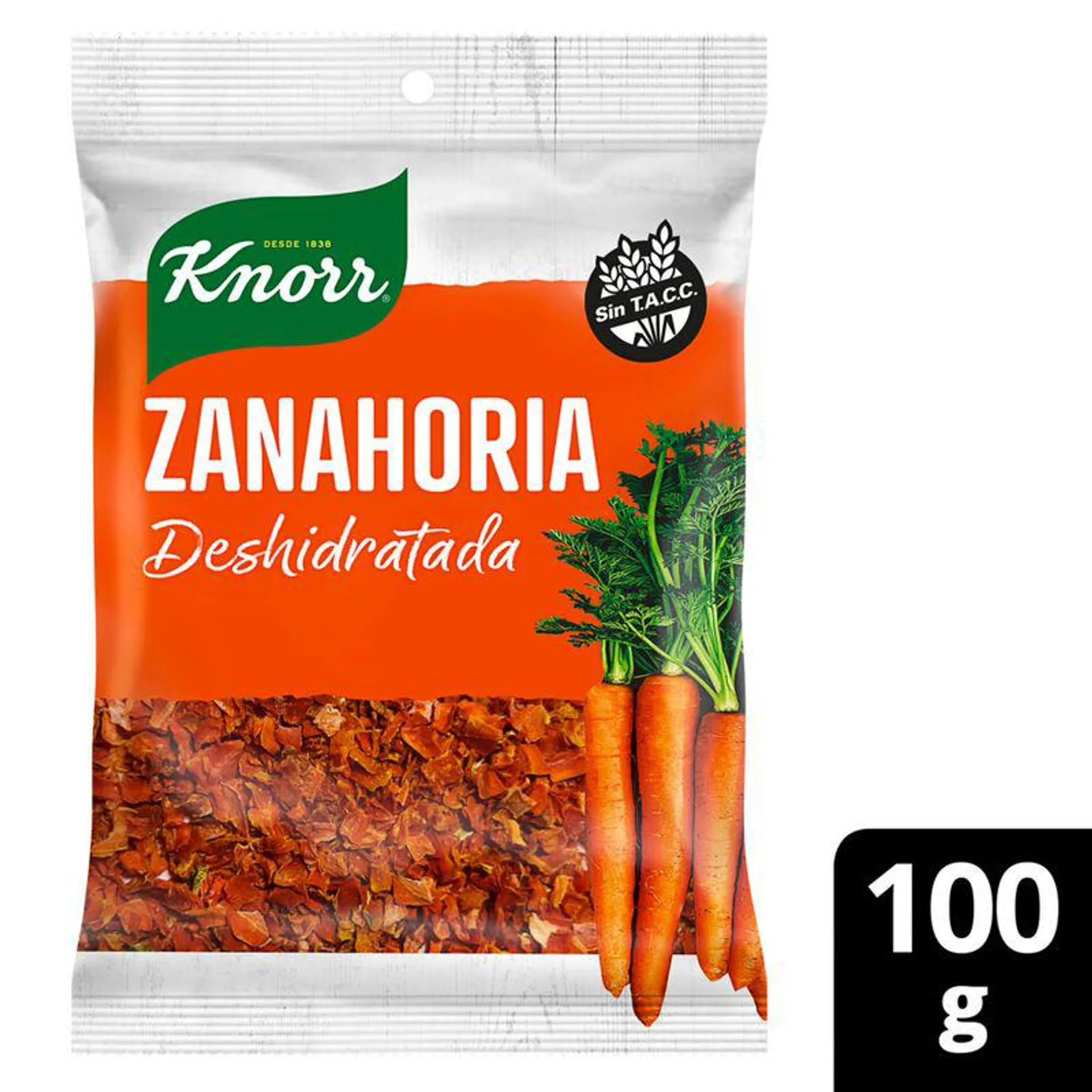 Zanahoria Deshidratada Knorr 100 Gr.