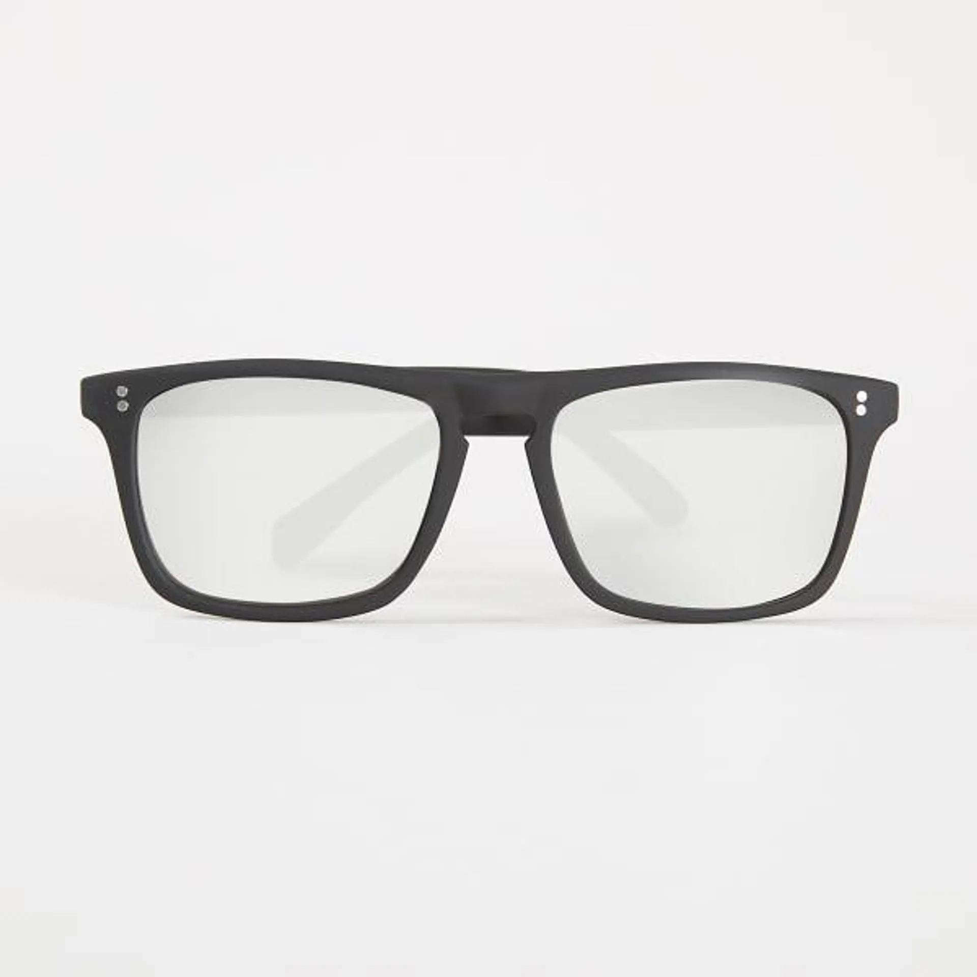 Rectangle Sunglasses with Mirror Lens