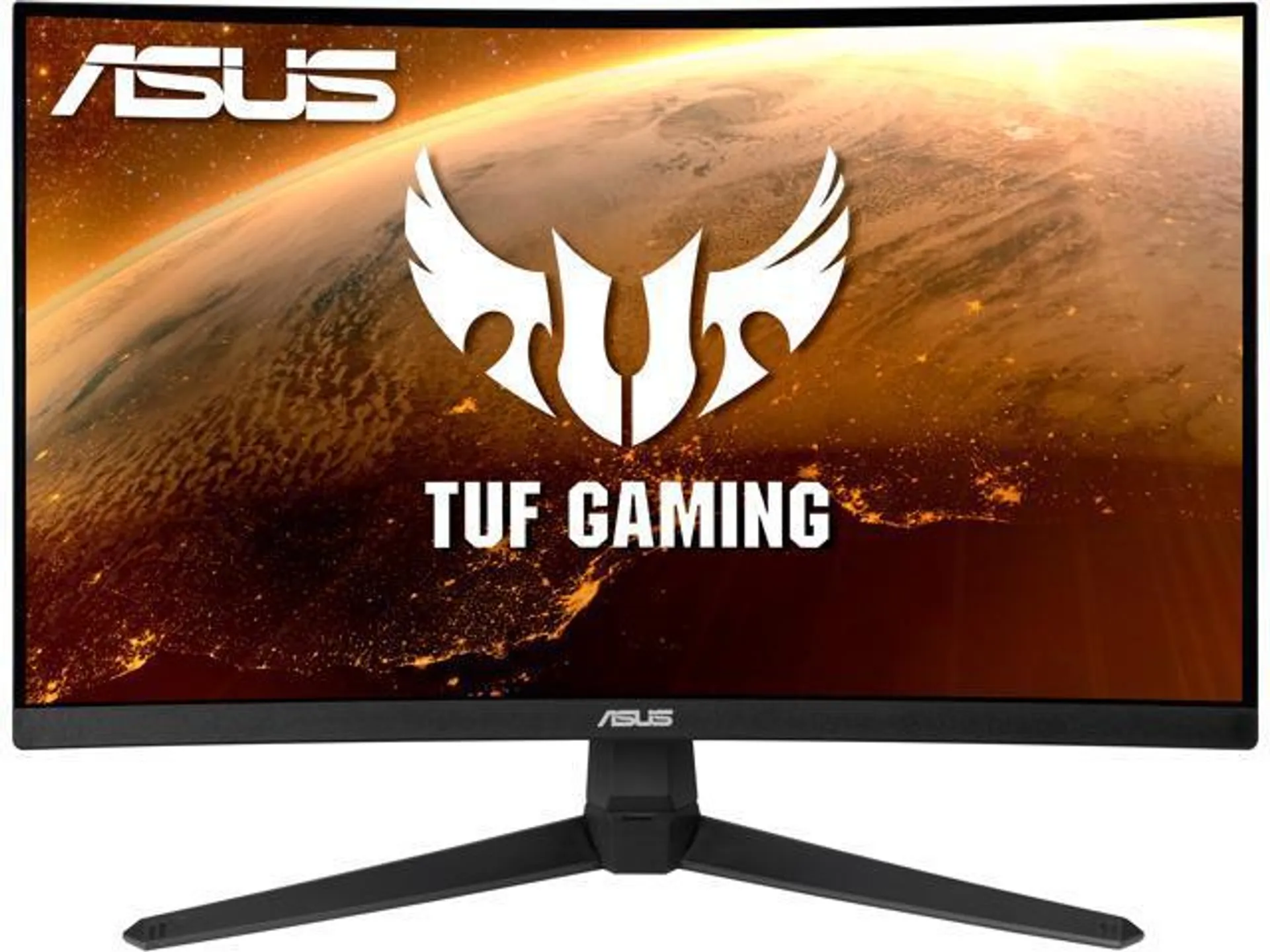 ASUS TUF Gaming 24" (23.8" viewable) 1080P Curved Gaming Monitor (VG24VQ1B) - Full HD, 165Hz (Supports 144Hz), 1ms, Extreme Low Motion Blur, Speakers, Adaptive-sync/FreeSync Premium, Eye Care, DisplayPort, HDMI