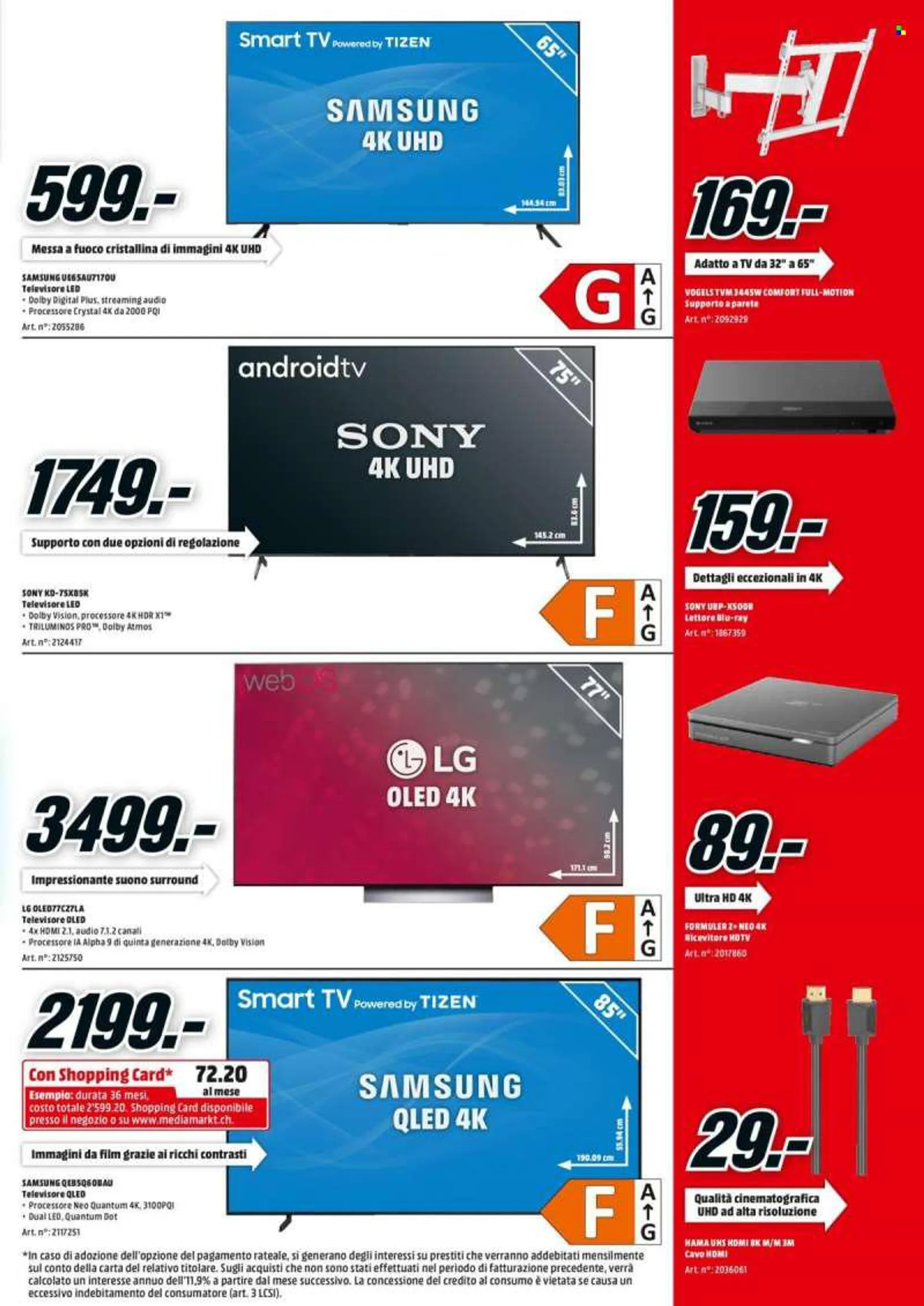 Prospekte MediaMarkt - 15.8.2022 - 22.8.2022 - Produkte in Aktion - Smart TV, Blu-ray, Sony, Samsung, LG, Dell. Seite 3.