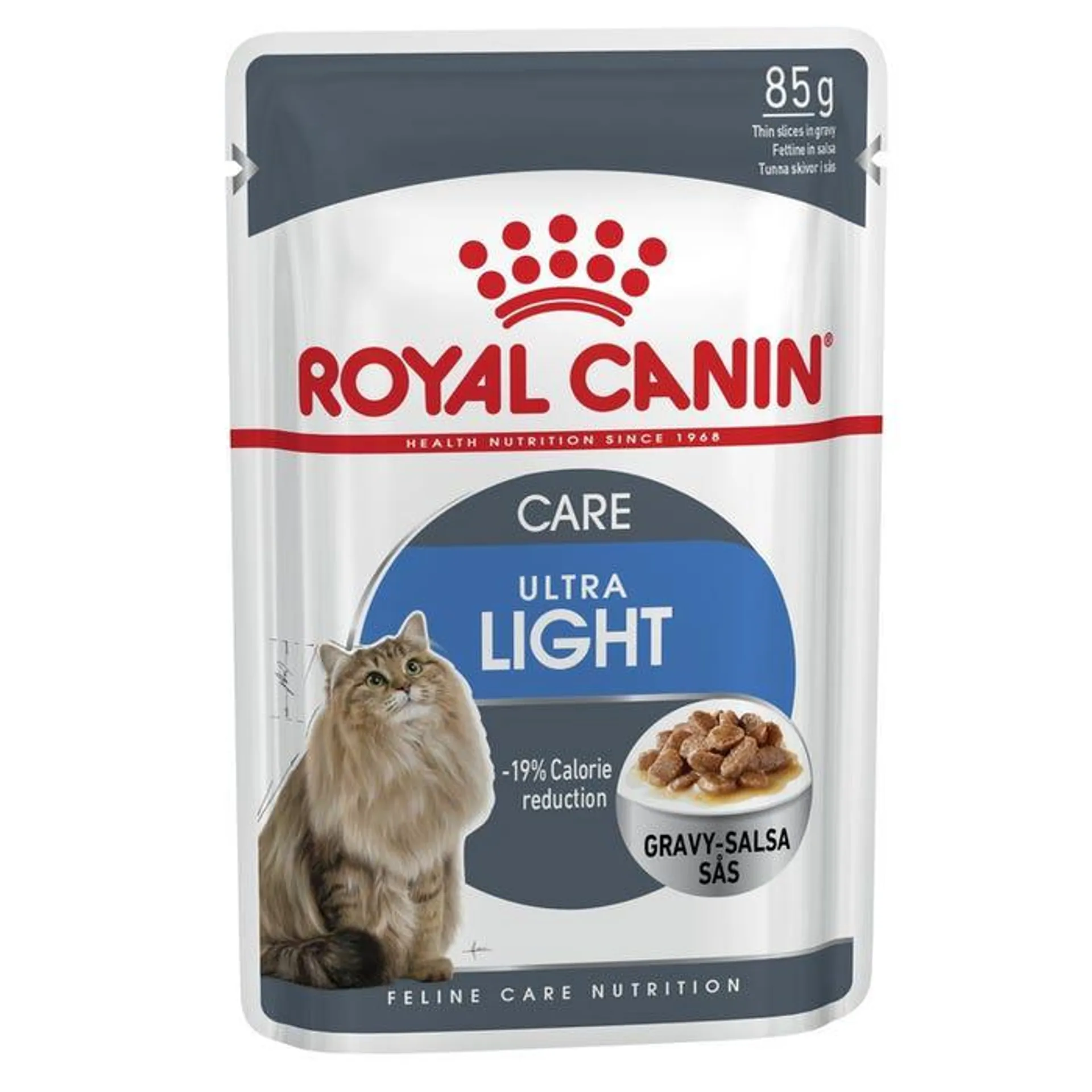 Royal Canin Ultra Light Cat Food In Gravy 85g