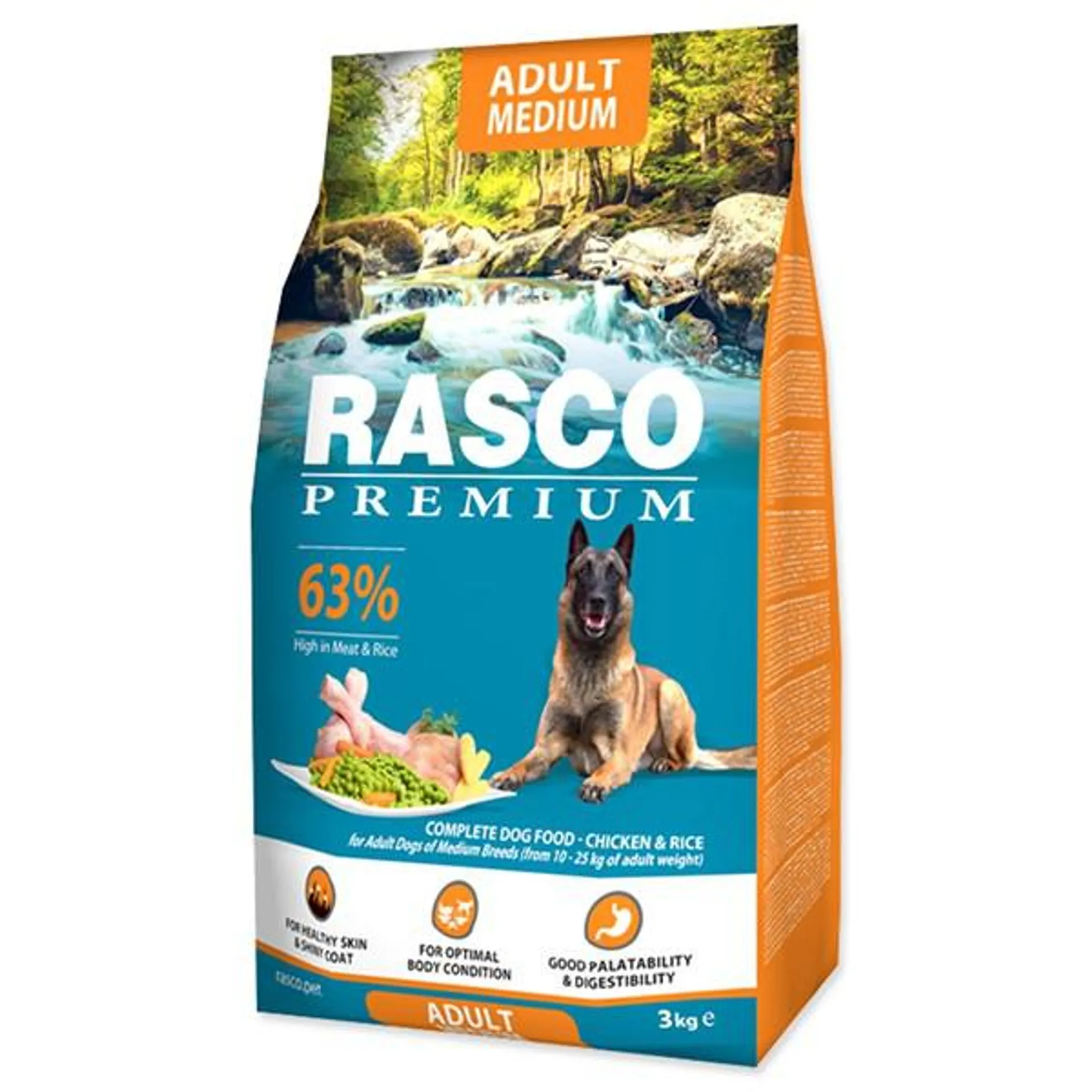 RASCO Premium Medium, piletina s rižom