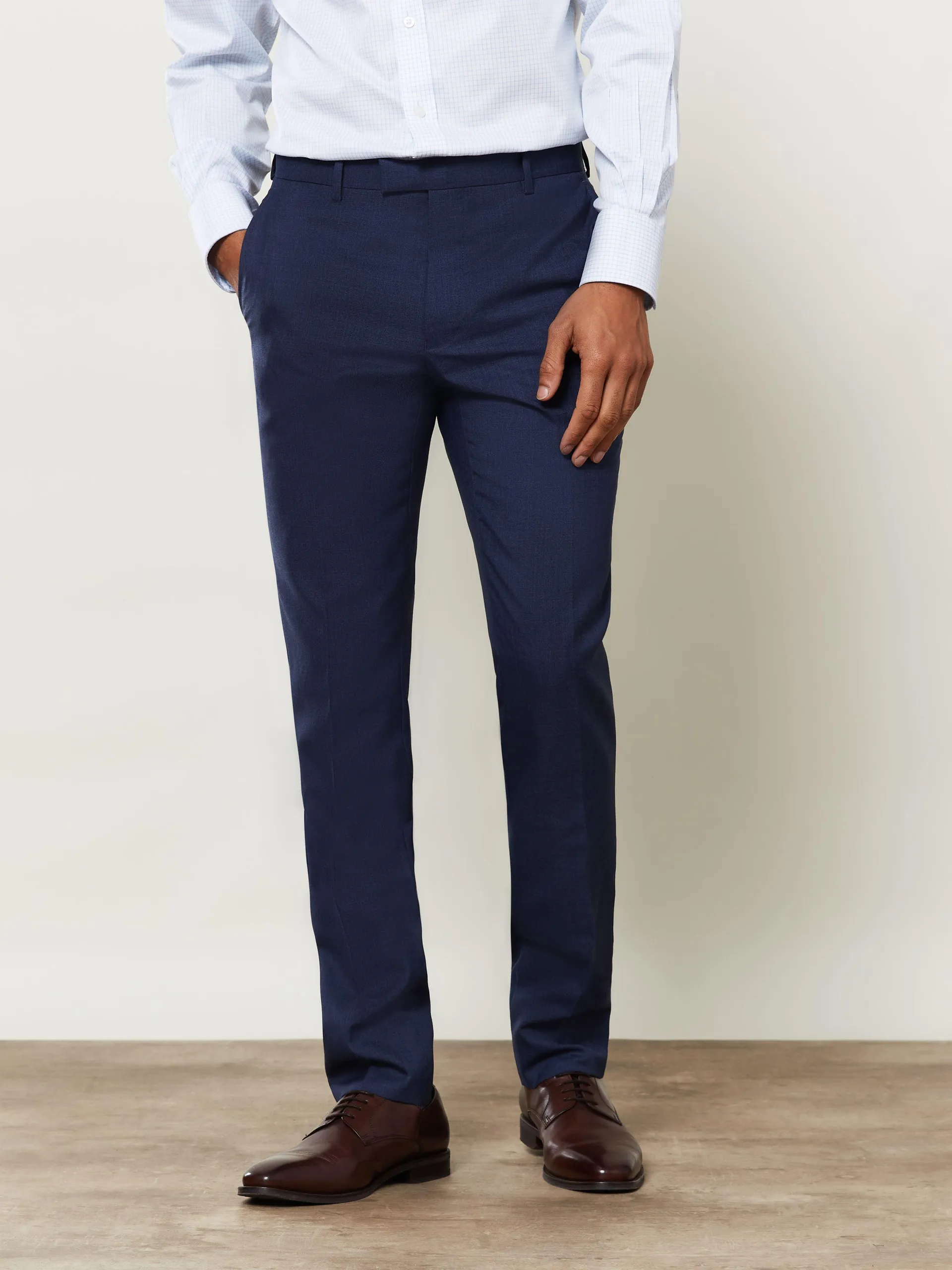 Blake Barberis Slim Fit Denim Blue Trouser