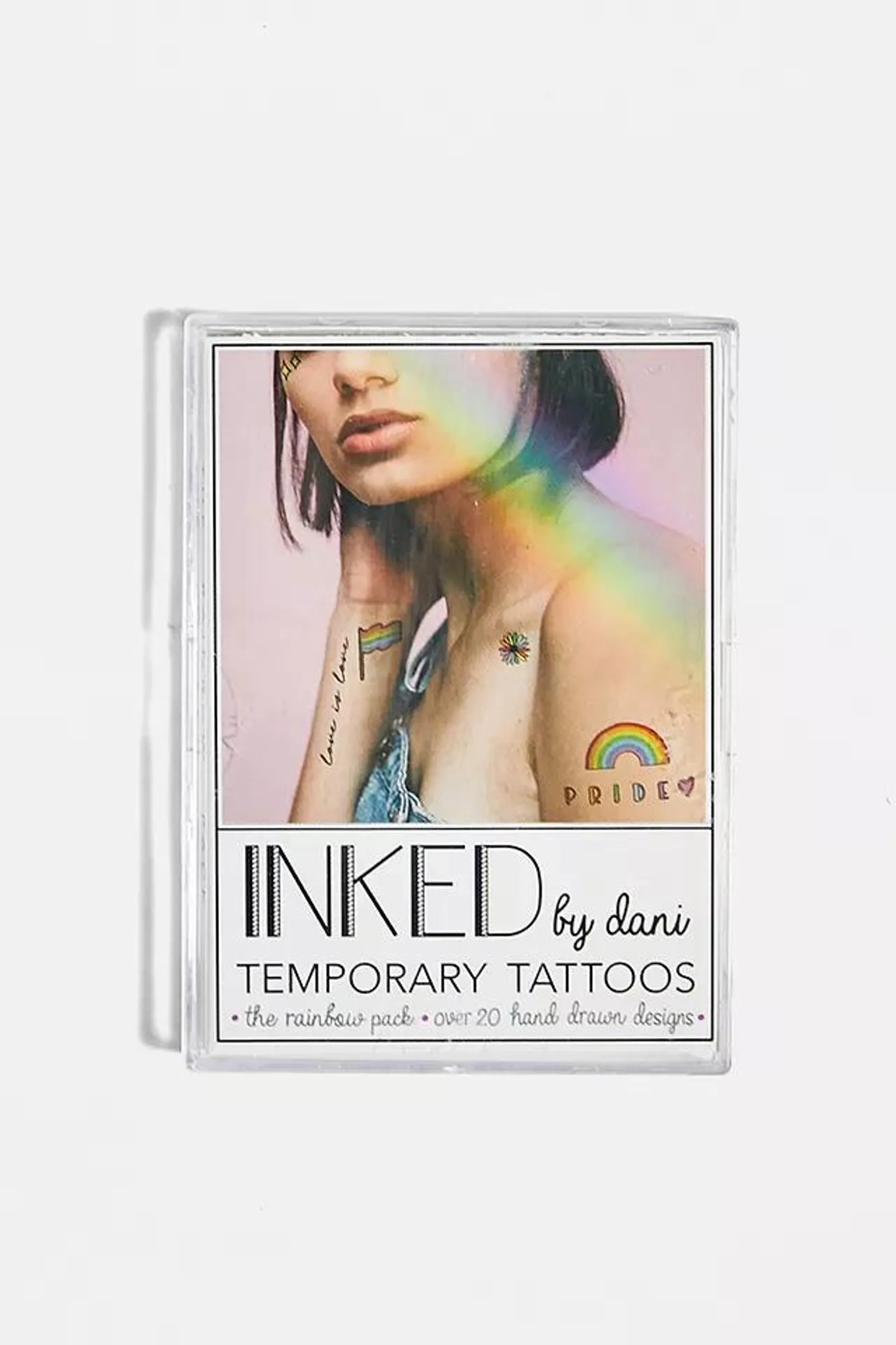 INCHIOSTRATO da Dani Rainbow Temporary Tattoo Pack
