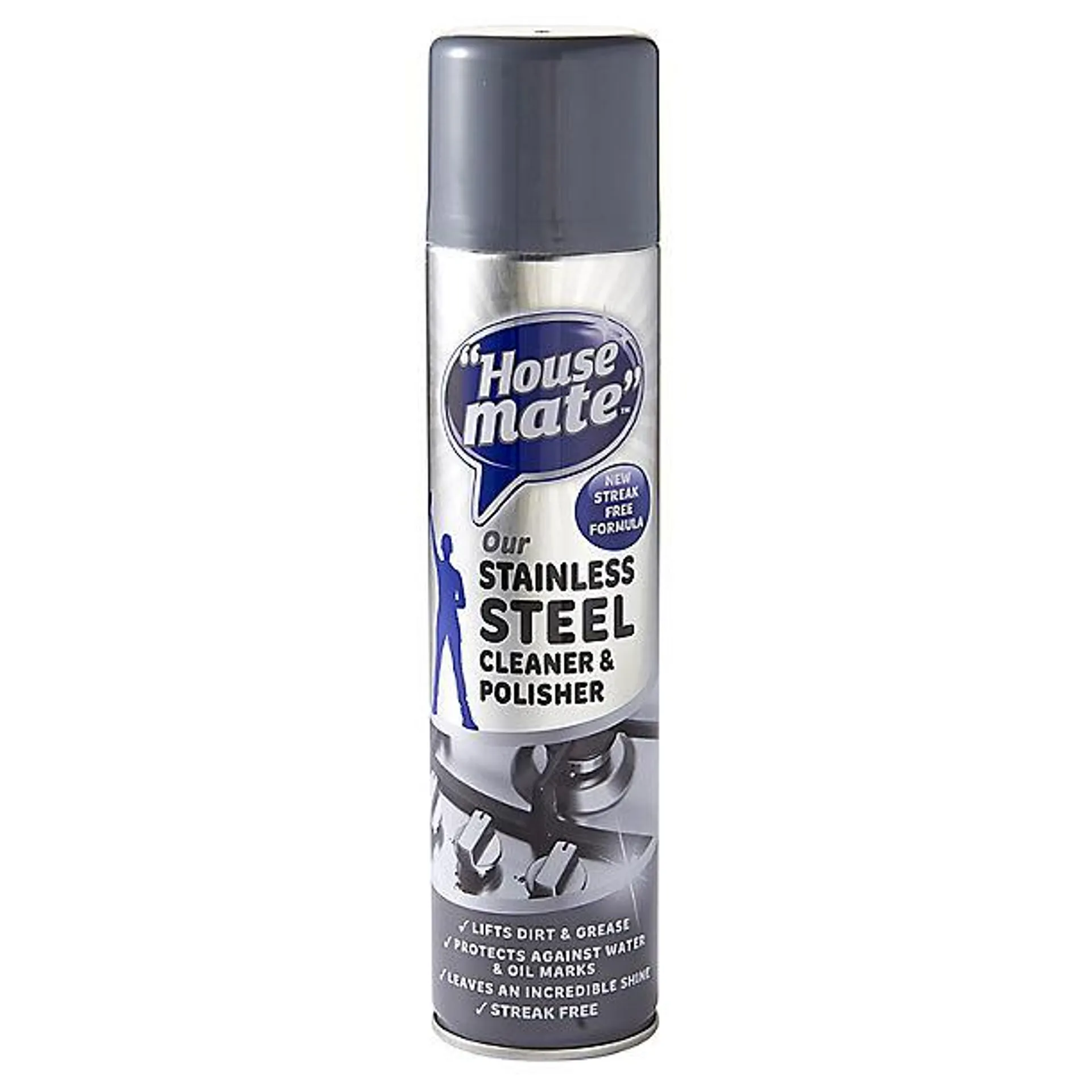 House Mate Stainless Steel Clean & Polish Spray 400ml