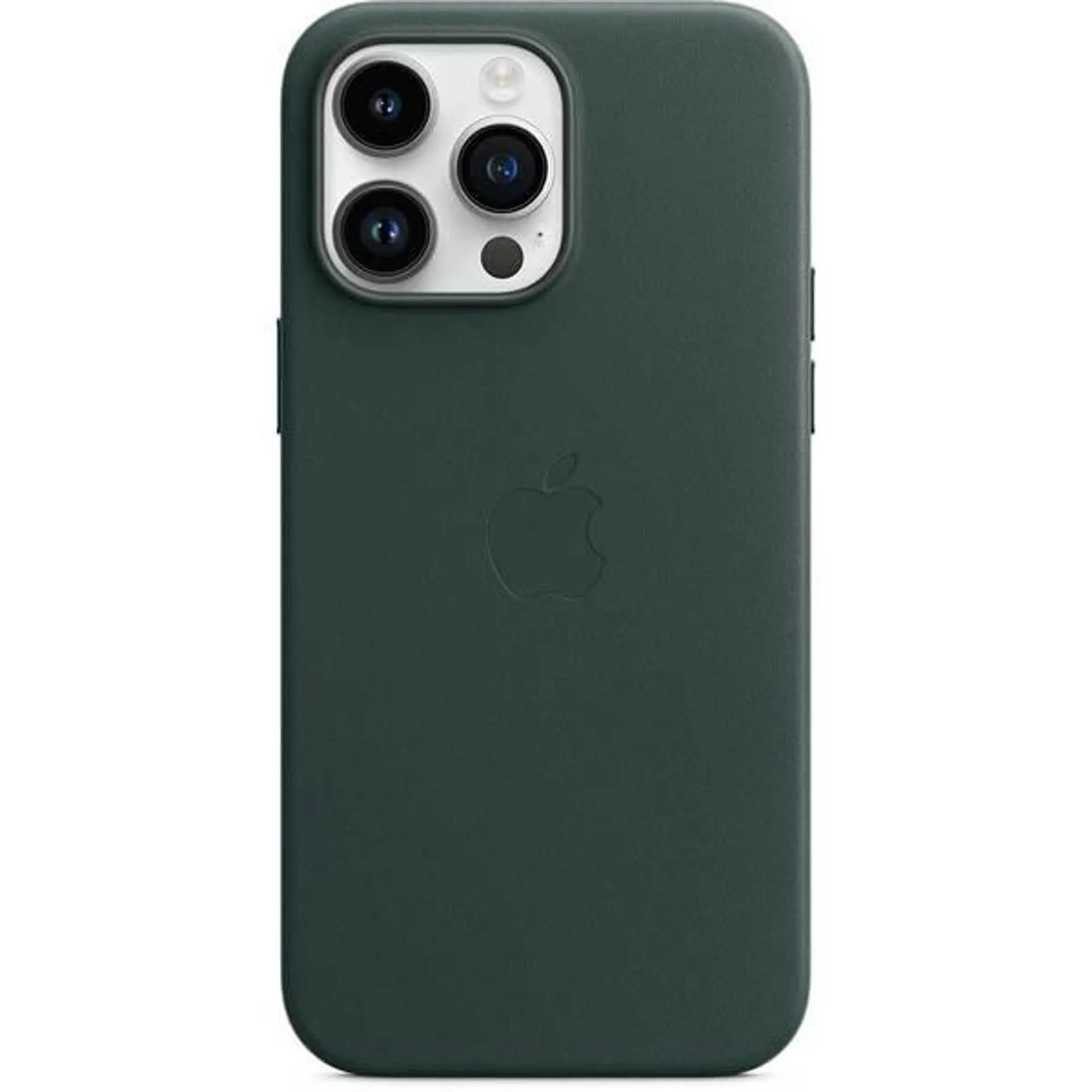 Husa telefon APPLE Leather Case cu MagSafe - Forest Green pentru iPhone 14 Pro, MPPH3ZM/A