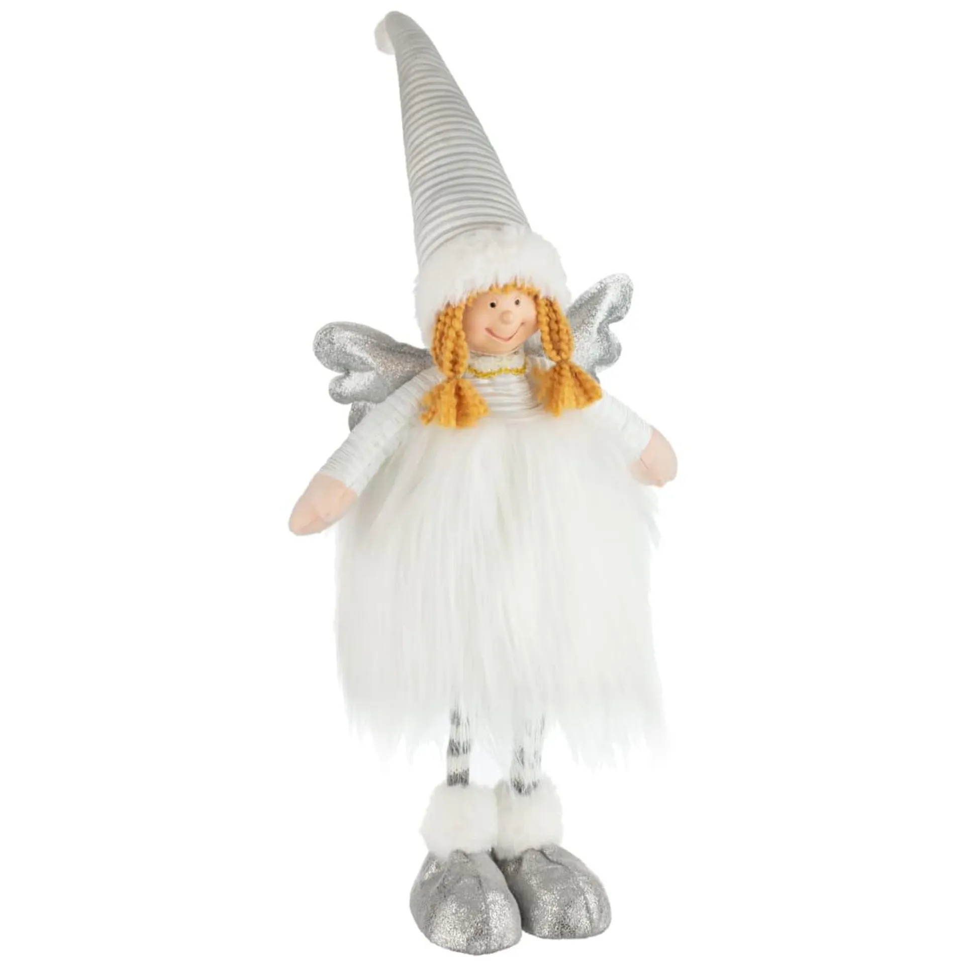 Standing Fairy with Fur Skirt 47cm