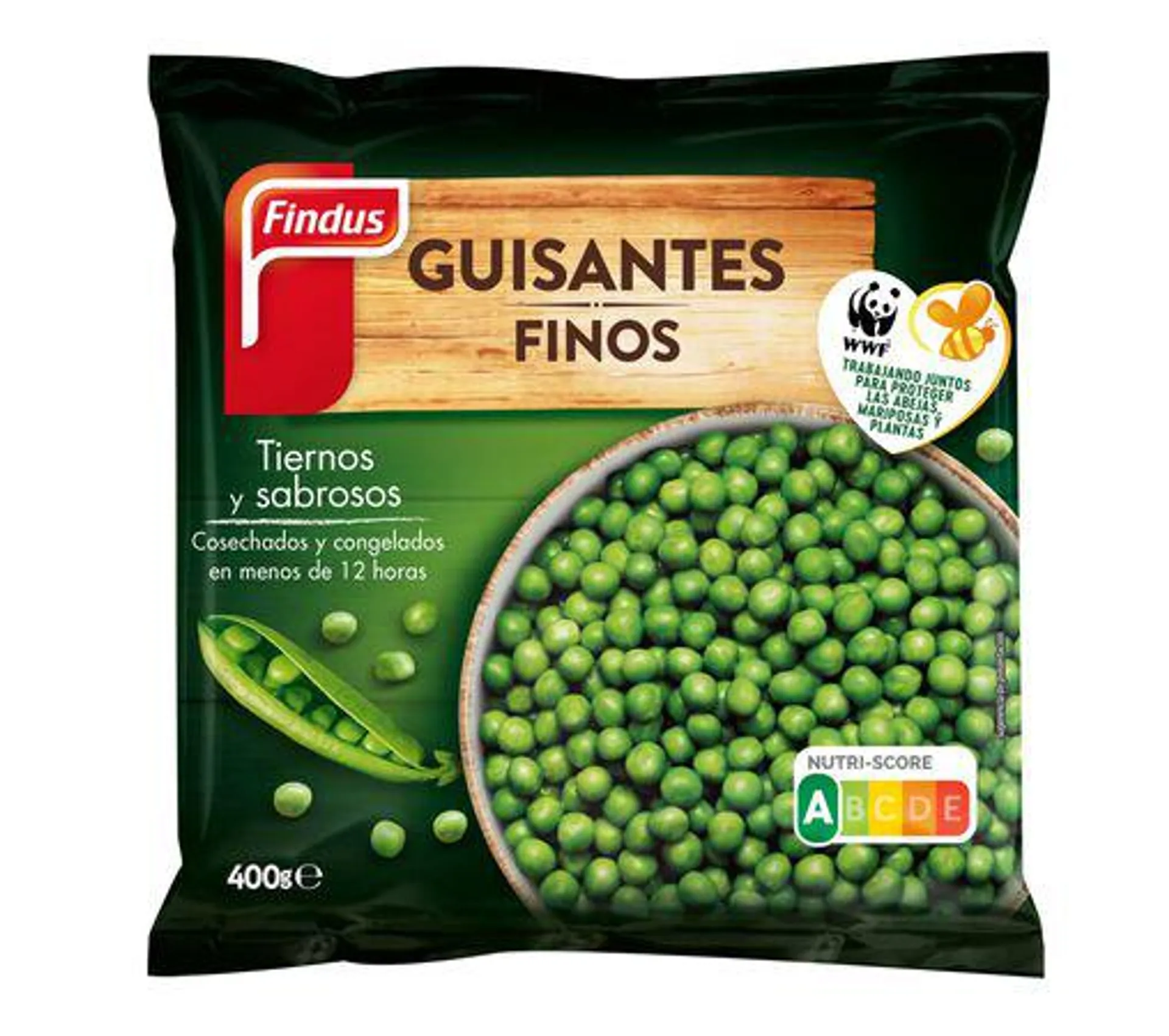 Guisantes fino Findus 400g