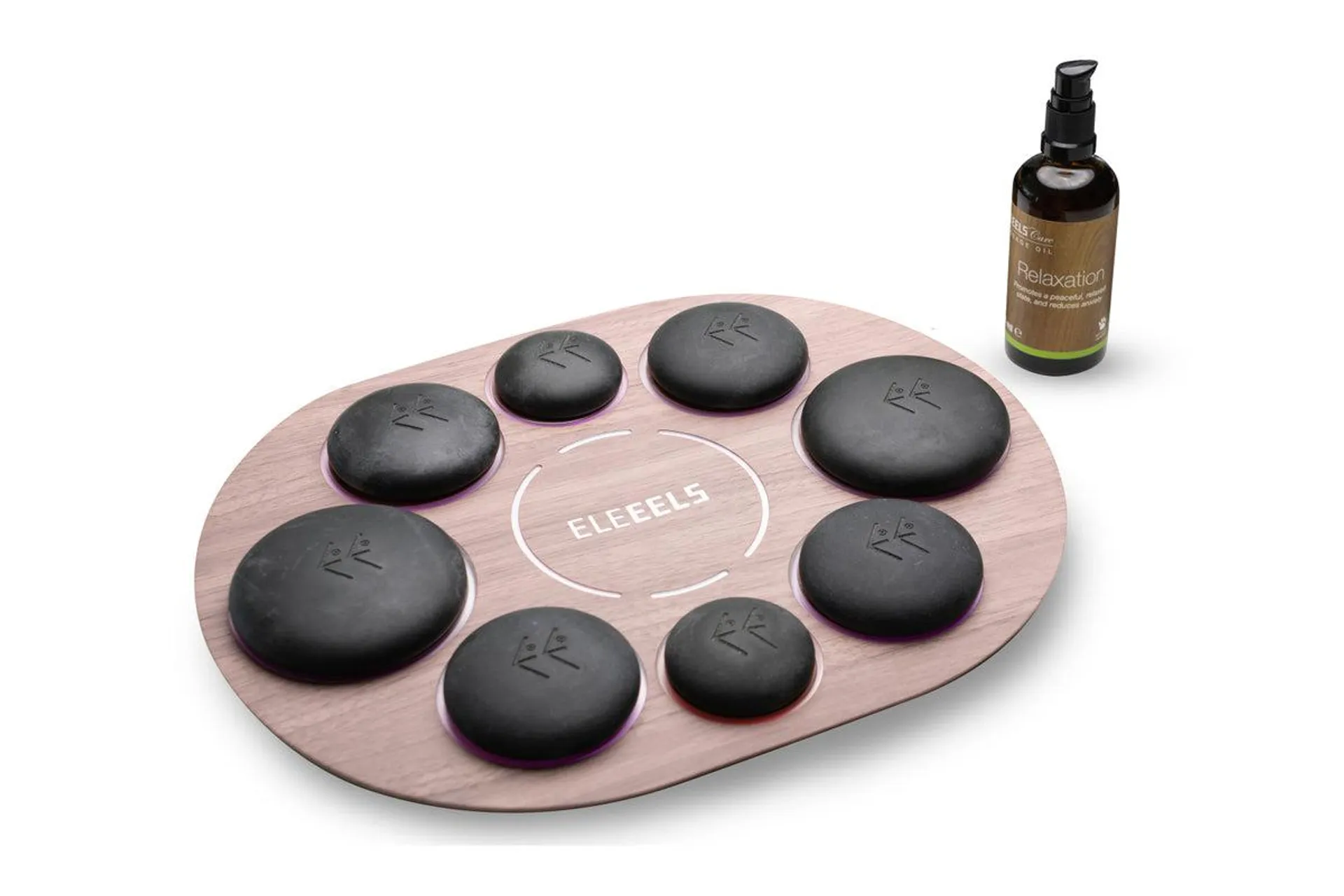 Eleeels S1 Revival Hot Massage Stones Spa Collection Kit
