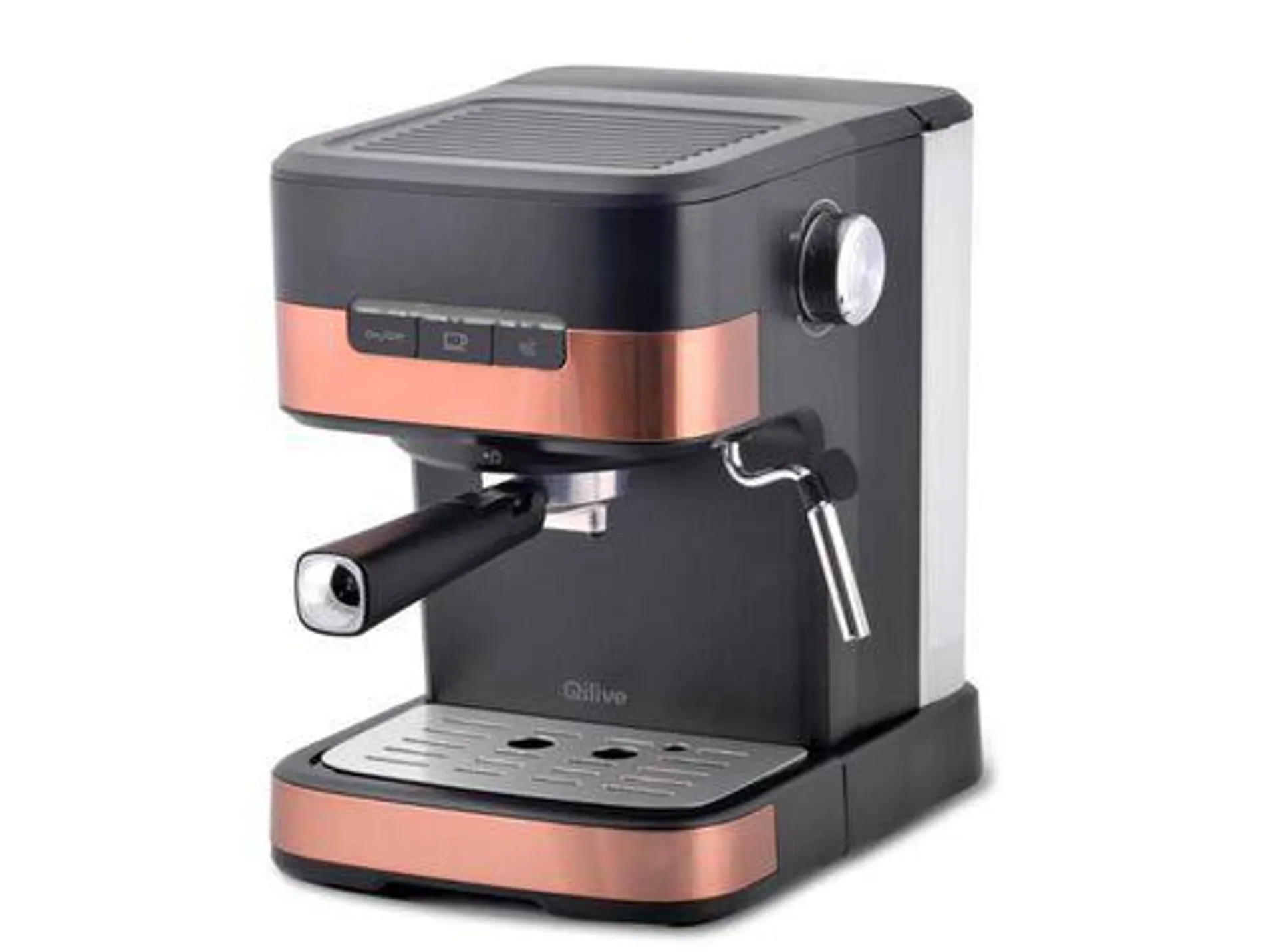 máquina de café expresso manual qilive q.5893 cobre