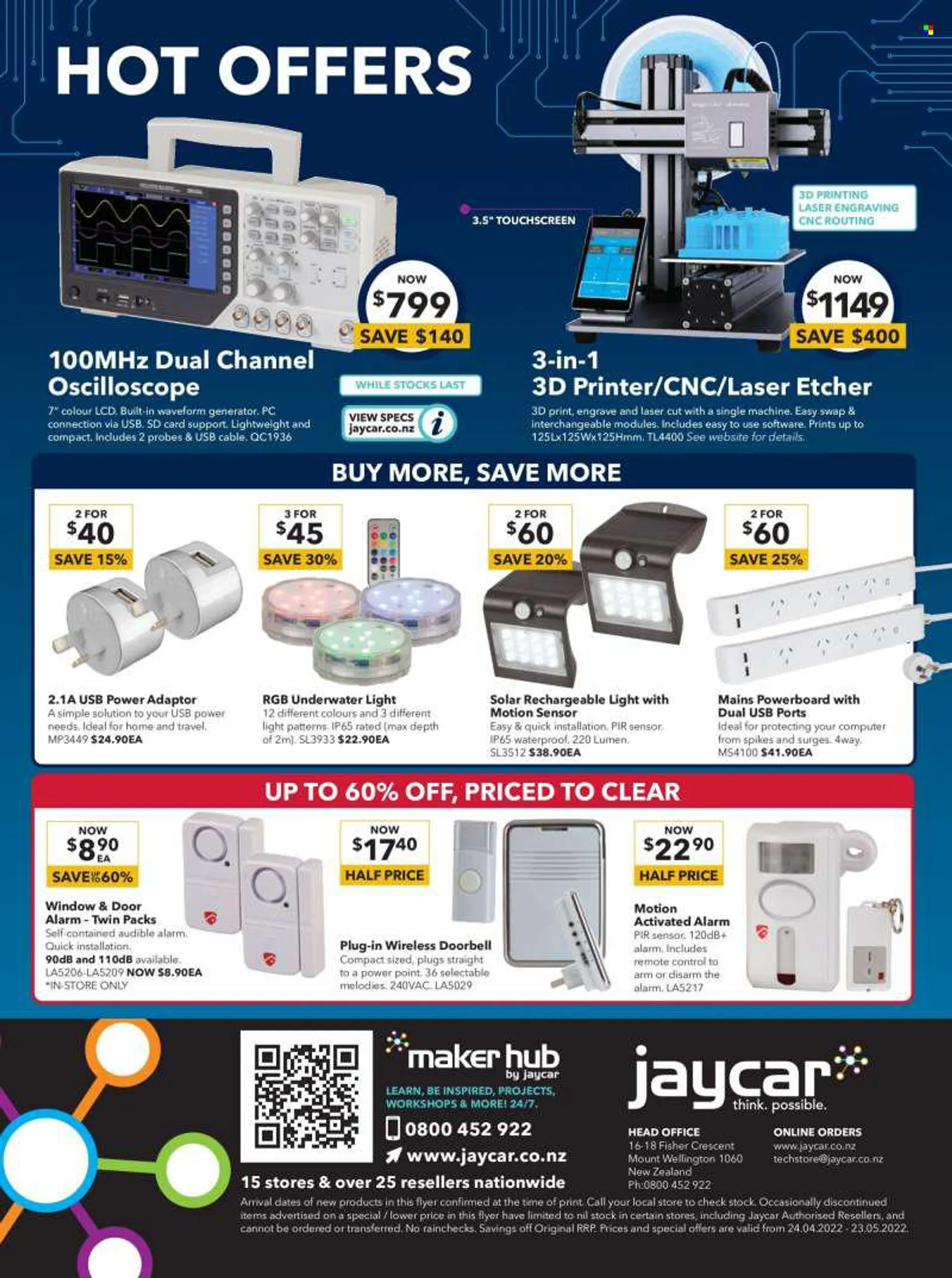 Jaycar Electronics mailer - 24.04.2022 - 23.05.2022. - 24 April 23 May 2022 - Page 8