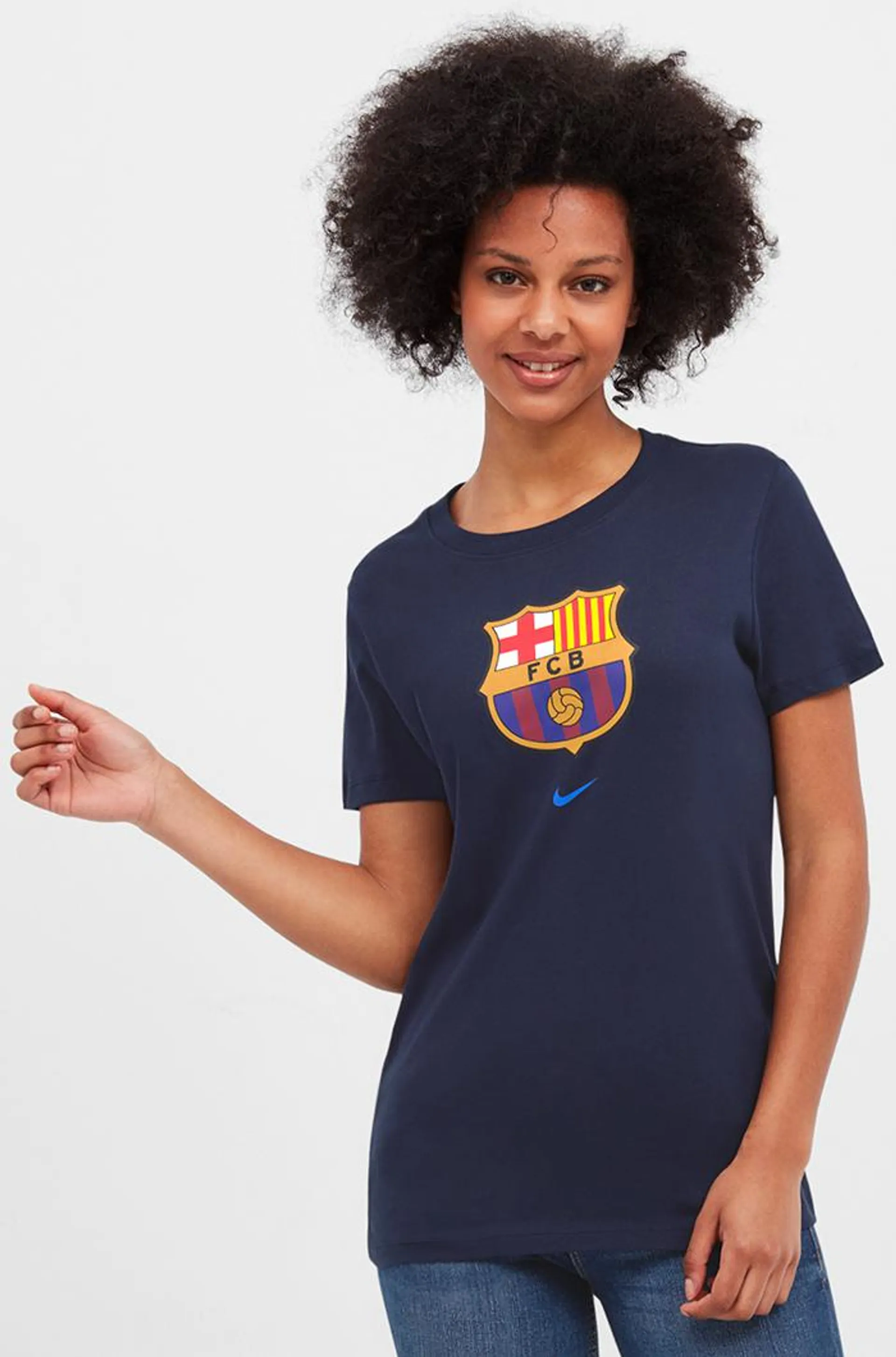 Camiseta escudo Barça Nike - Mujer
