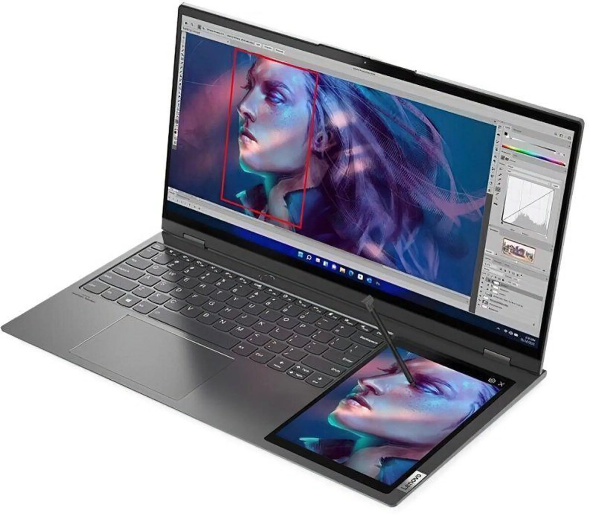 Lenovo ThinkBook Plus G3 IAP Dual Display Laptop, Intel Core i5-12500H upto 4.5GHz, 16GB DDR5, 512GB NVMe SSD, 17.3" 3K (3072x1440) Touchscreen, Intel Iris Xe, Windows 11 Pro, 1Yr