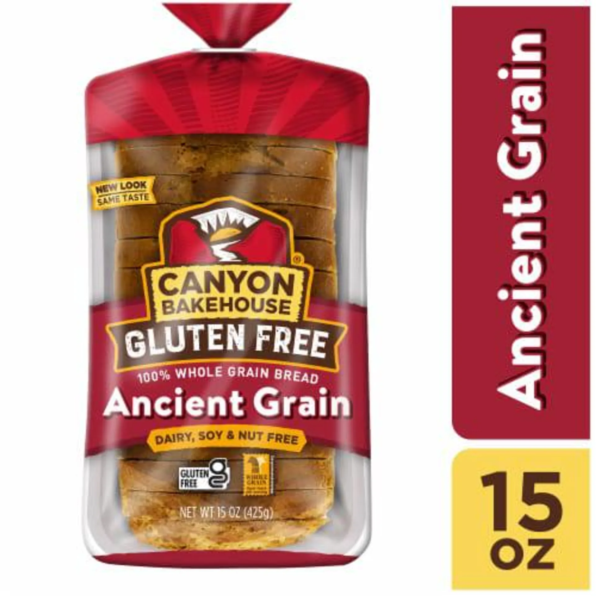 Canyon Bakehouse Ancient Grain 100% Whole Grain Gluten Free Sandwich Bread Fresh