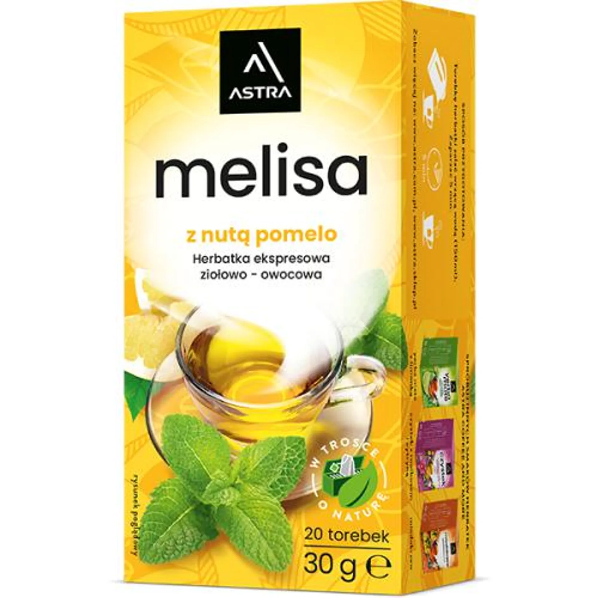 Herbatka Astra Melisa z pomelo 30g