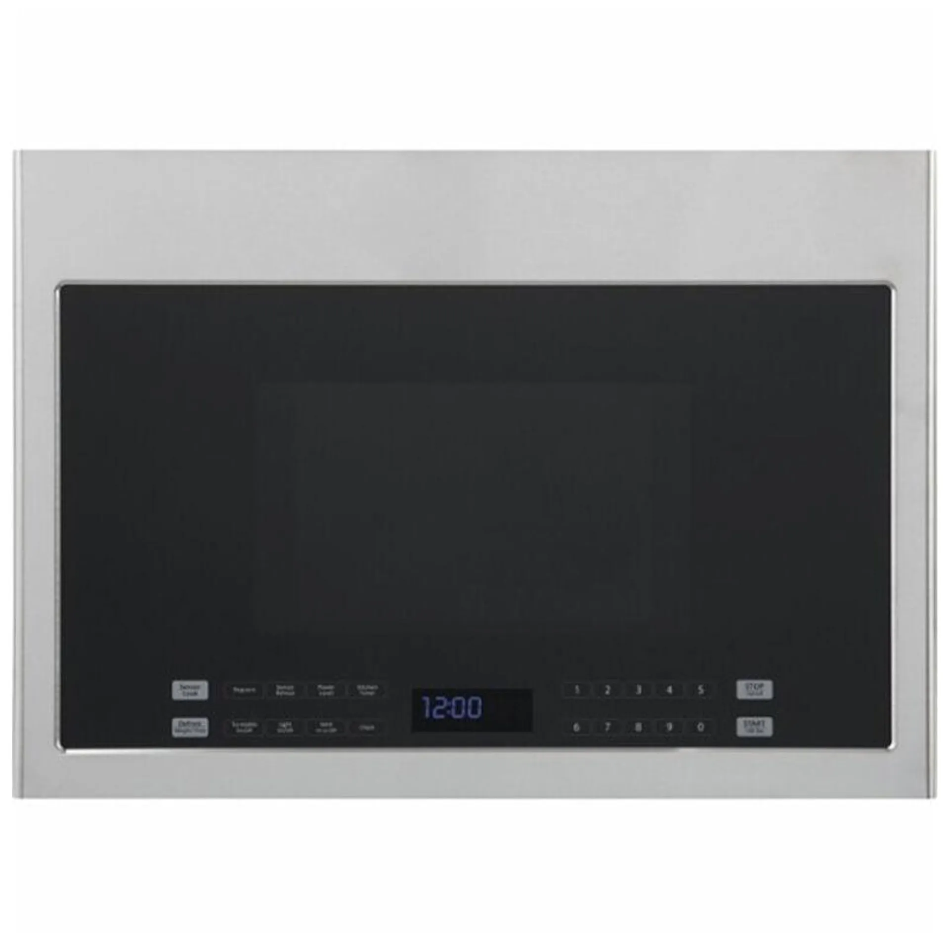 Haier 24" 1.4 Cu. Ft. Over-the-Range Microwave with 10 Power Levels, 300 CFM & Sensor Cooking Controls - Stainless Steel