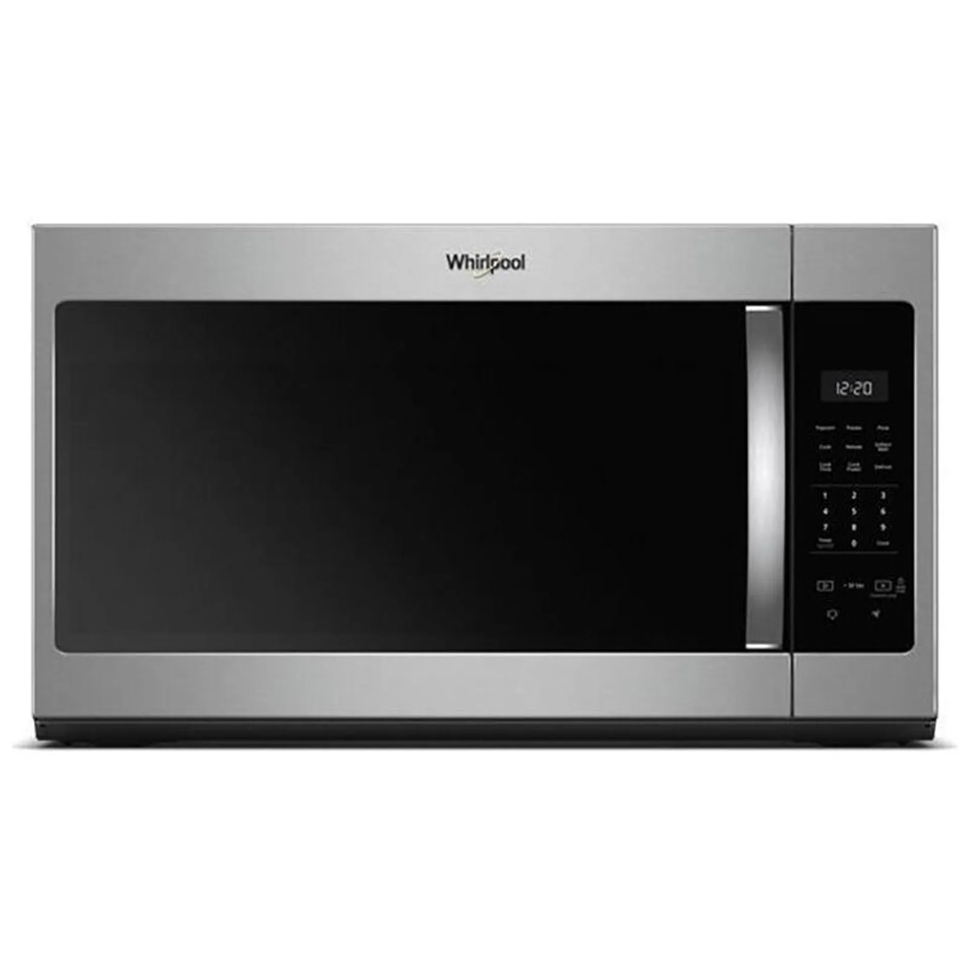 Whirlpool 30" 1.7 Cu. Ft. Over-the-Range Microwave with 10 Power Levels & 300 CFM - Fingerprint Resistant Stainless Steel
