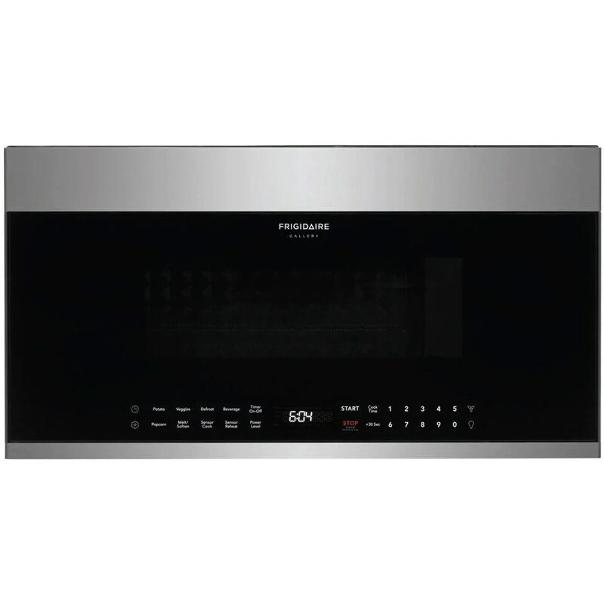 Frigidaire Gallery 30" 1.9 Cu. Ft. Over-the-Range Microwave with 9 Power Levels, 400 CFM & Sensor Cooking Controls - Stainless Steel