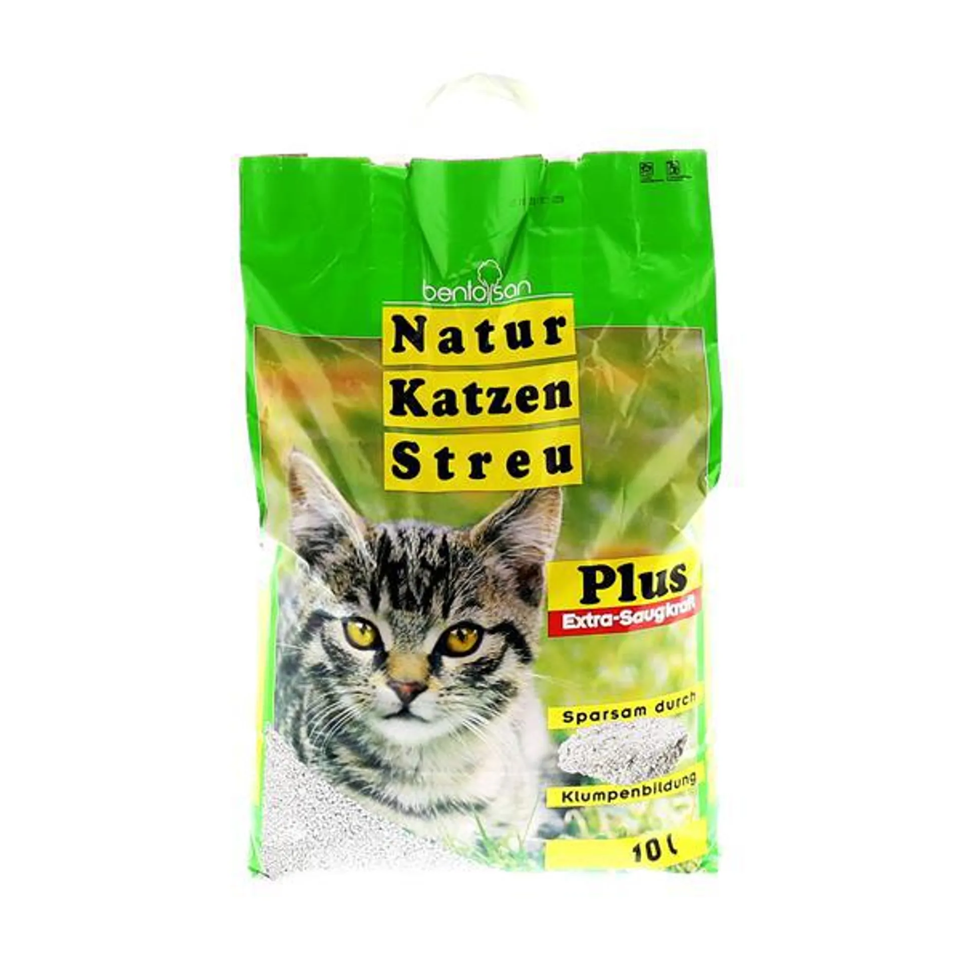 Bentosan Katzenstreu naturweiß