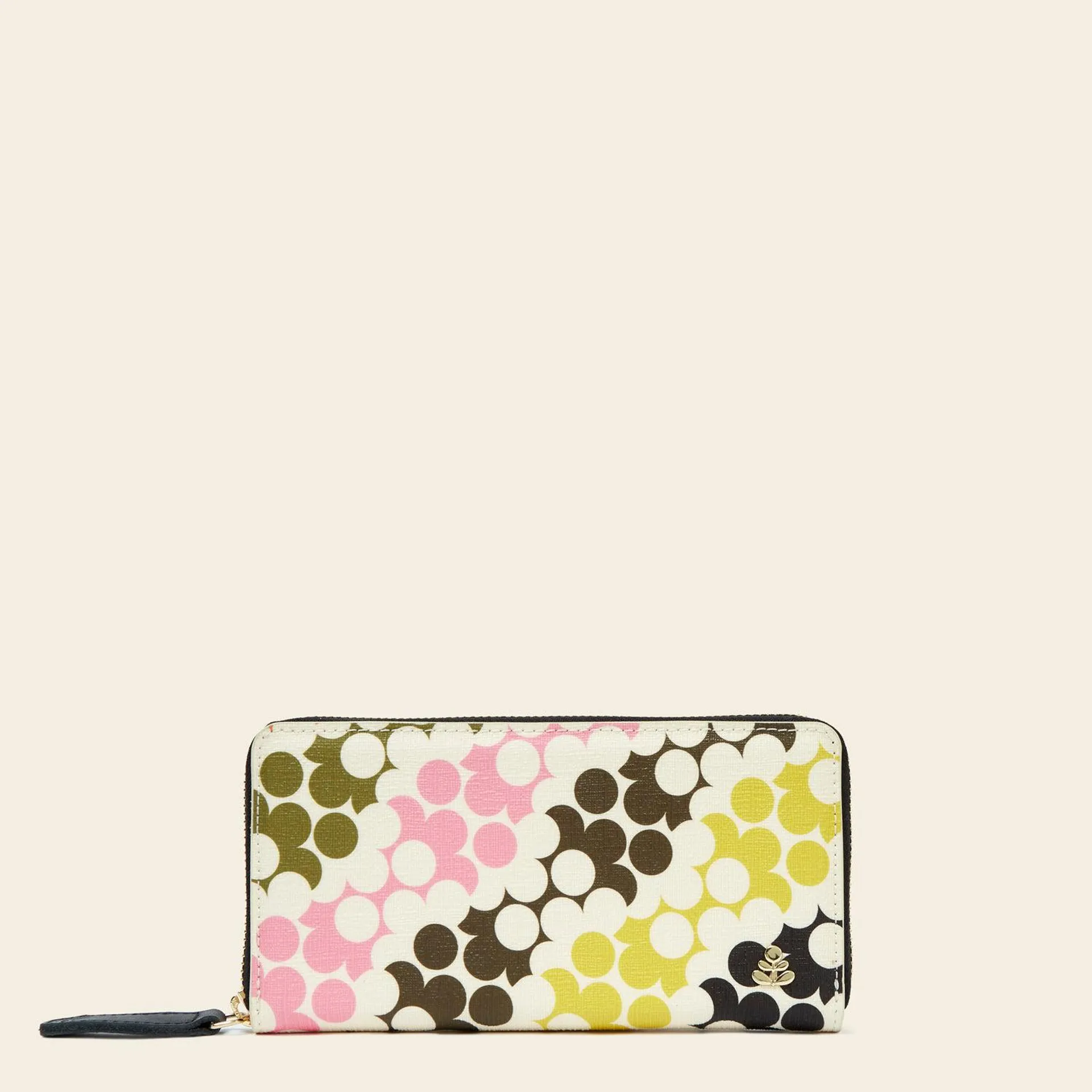 Forget Me Not City Wallet in Puzzle Flower Multi