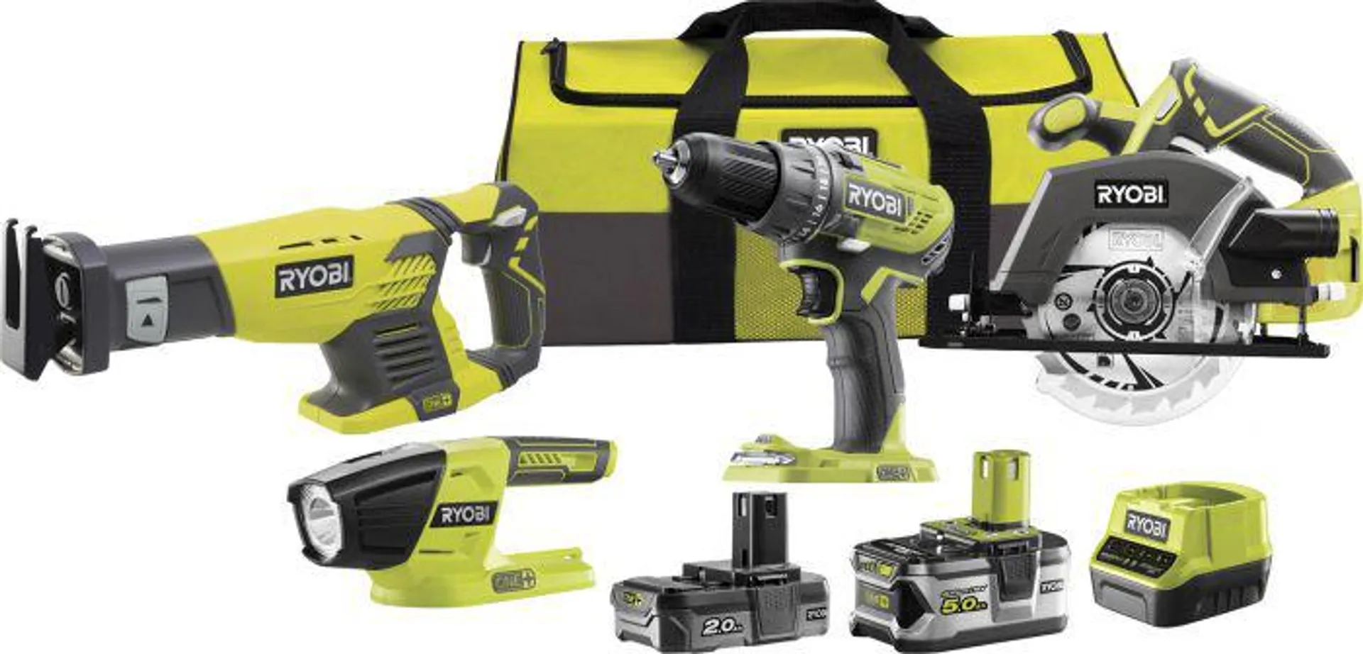 Combosetti Ryobi ONE+ R18CK4-252S