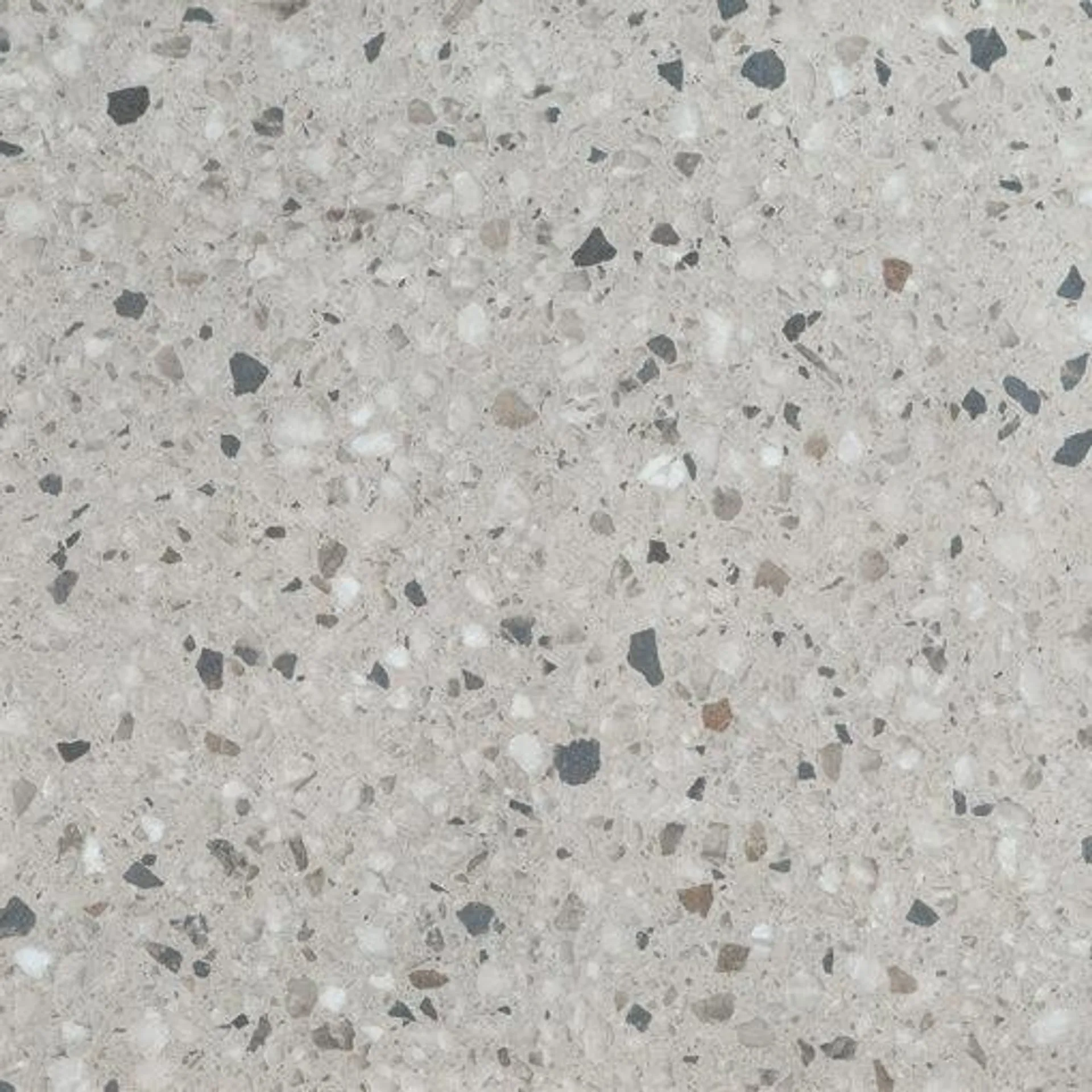 terazzo light grey slip resistant tile 600 x 600 mm