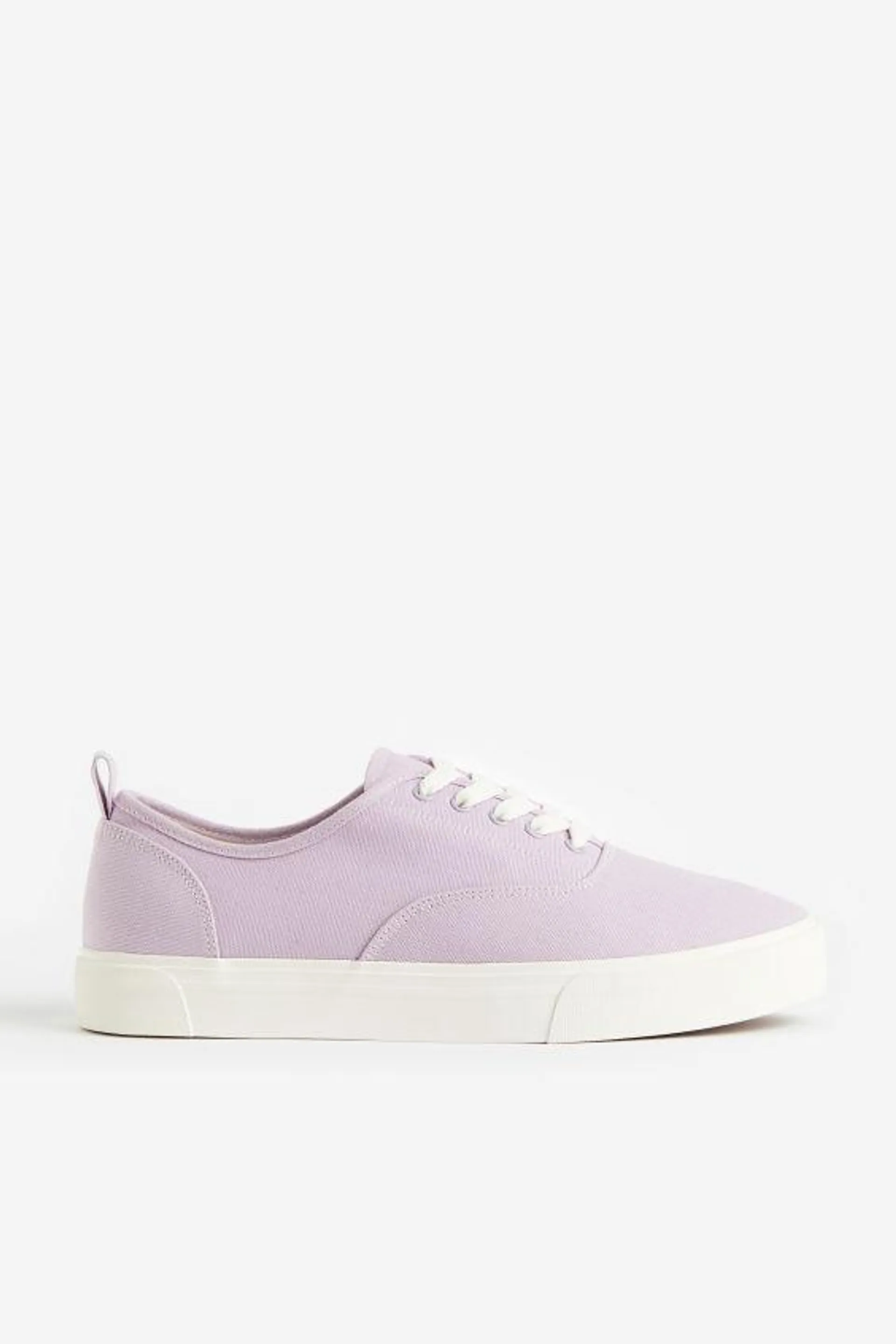 Canvas trainers