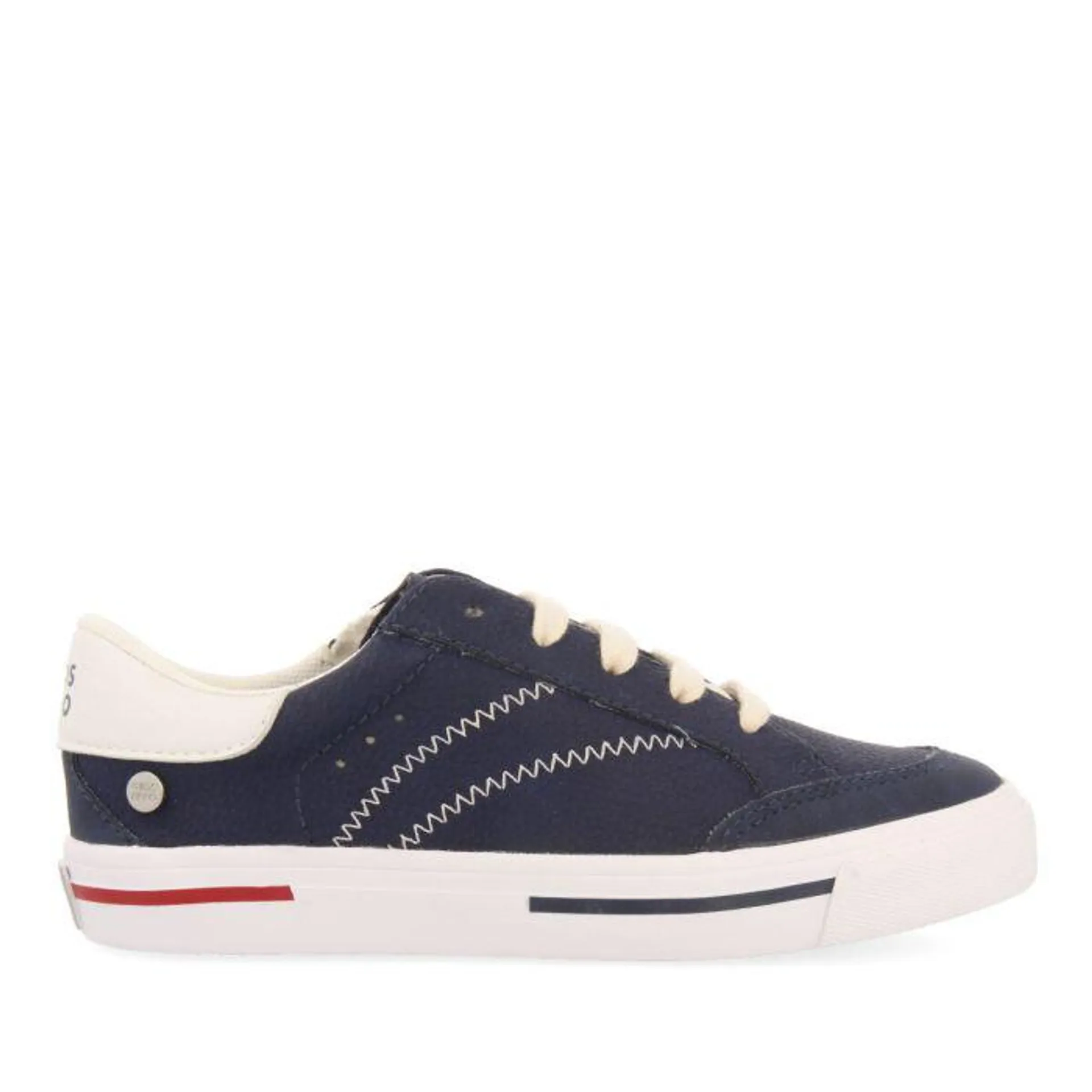 Favaios boys navy blue sneakers with white details
