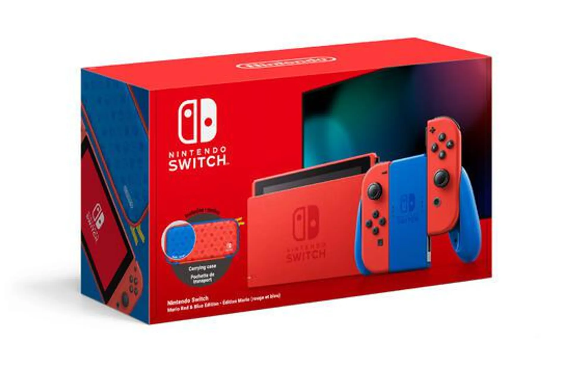Nintendo Switch Konsole Mario Edition (rot & blau)