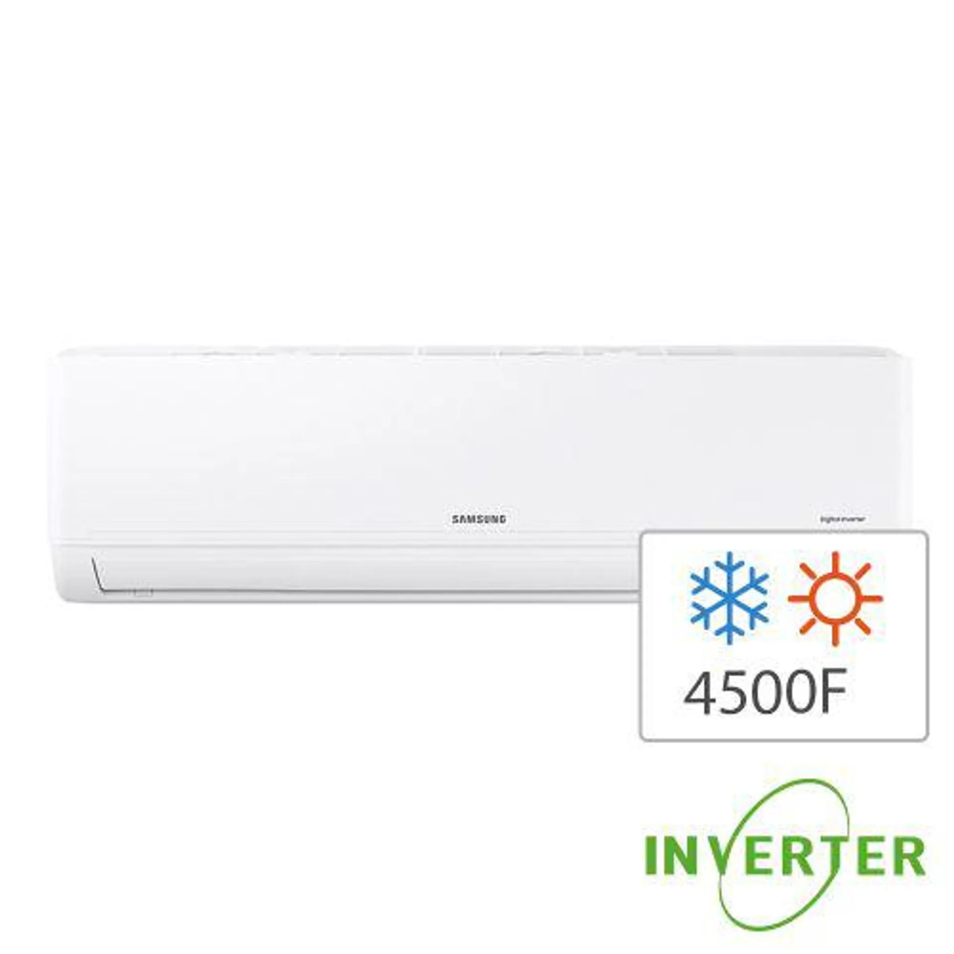 Aire Acondicionado Split Inverter Samsung AR18BSHQAWK2BG 4500F