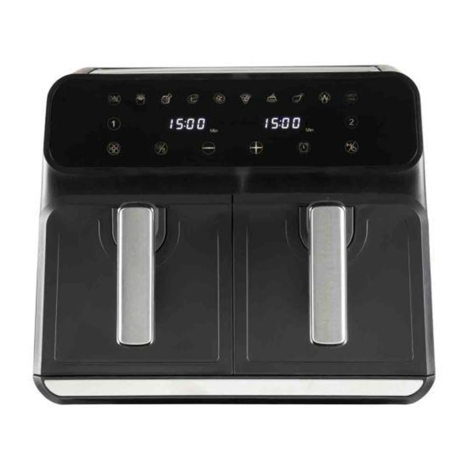 Daewoo SDA2310GE 8L XL Digital Double Dual Drawer Air Fryer - Black
