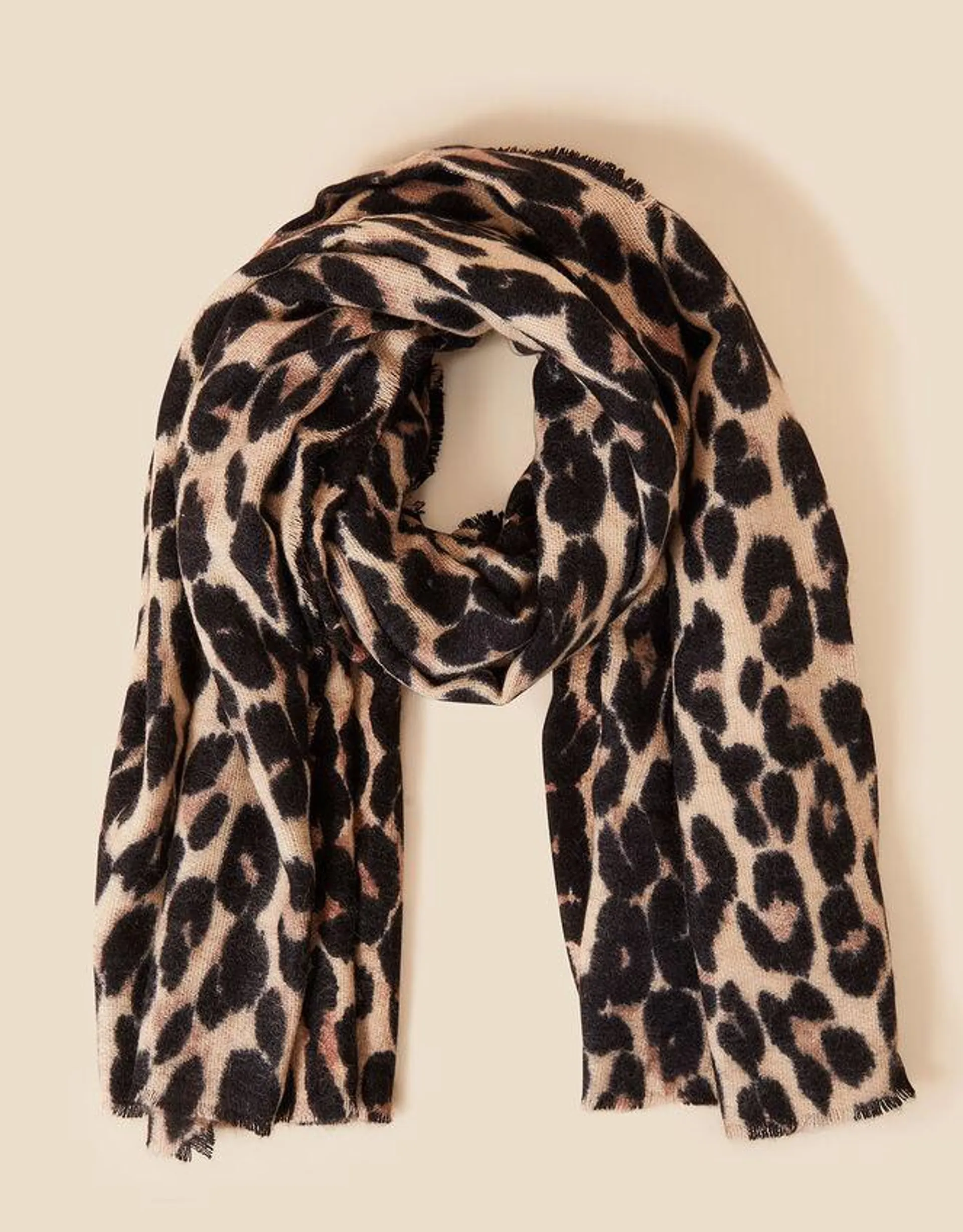 Leopard Blanket Scarf