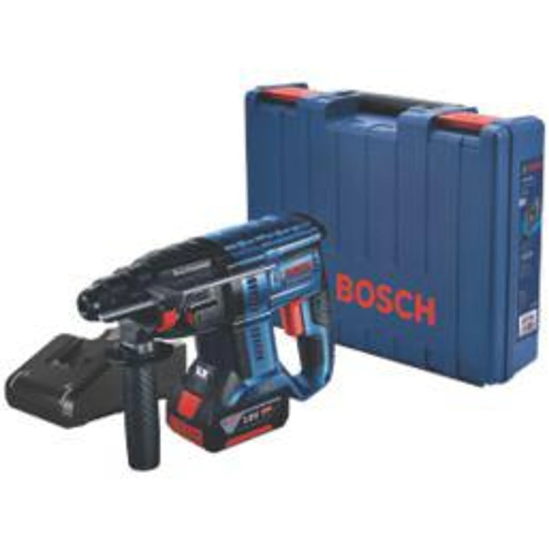 Bosch GBH 18V-21 2.4kg 18V 1 x 4.0Ah Li-Ion Coolpack Brushless Cordless SDS Plus Hammer Drill