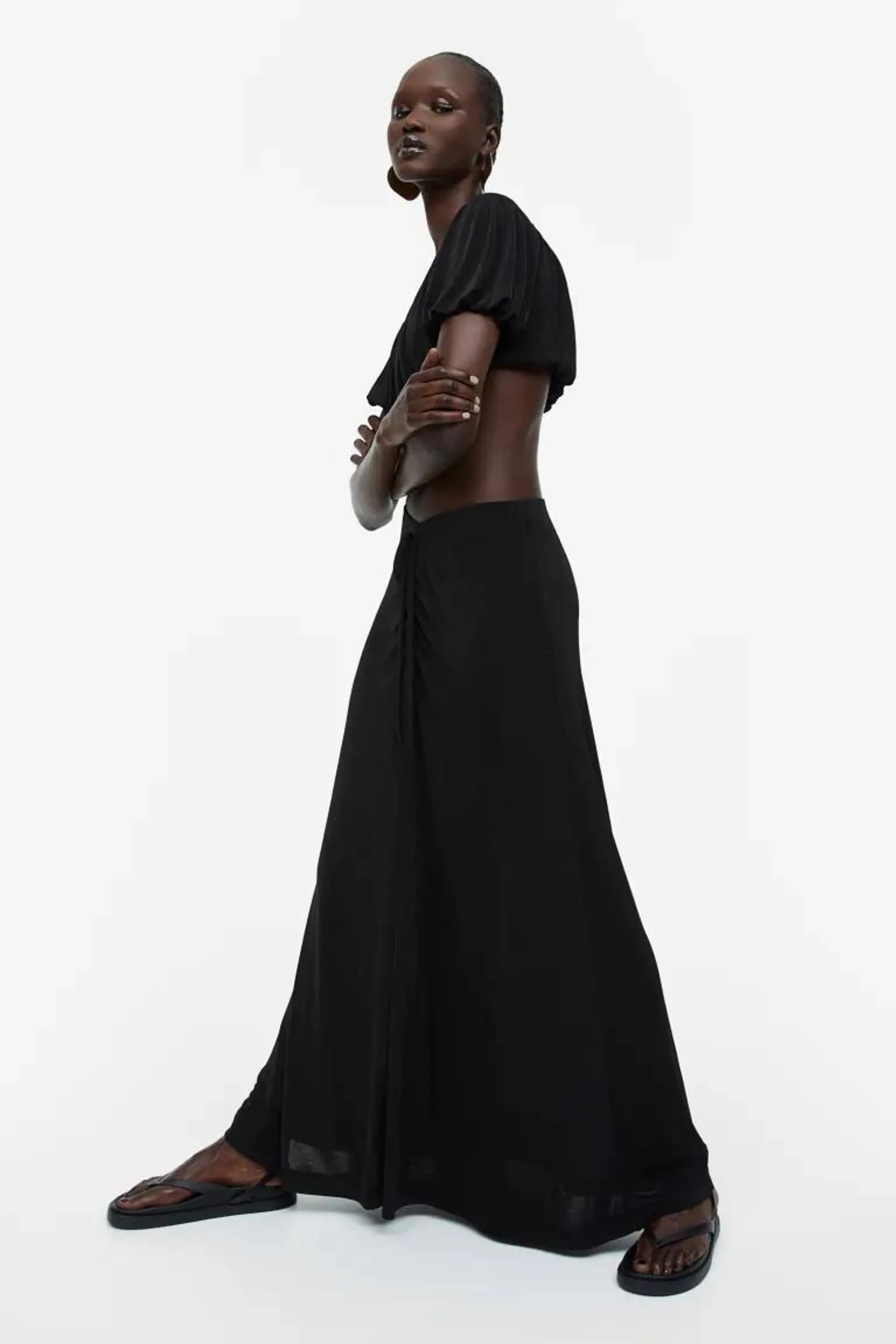Jersey skirt