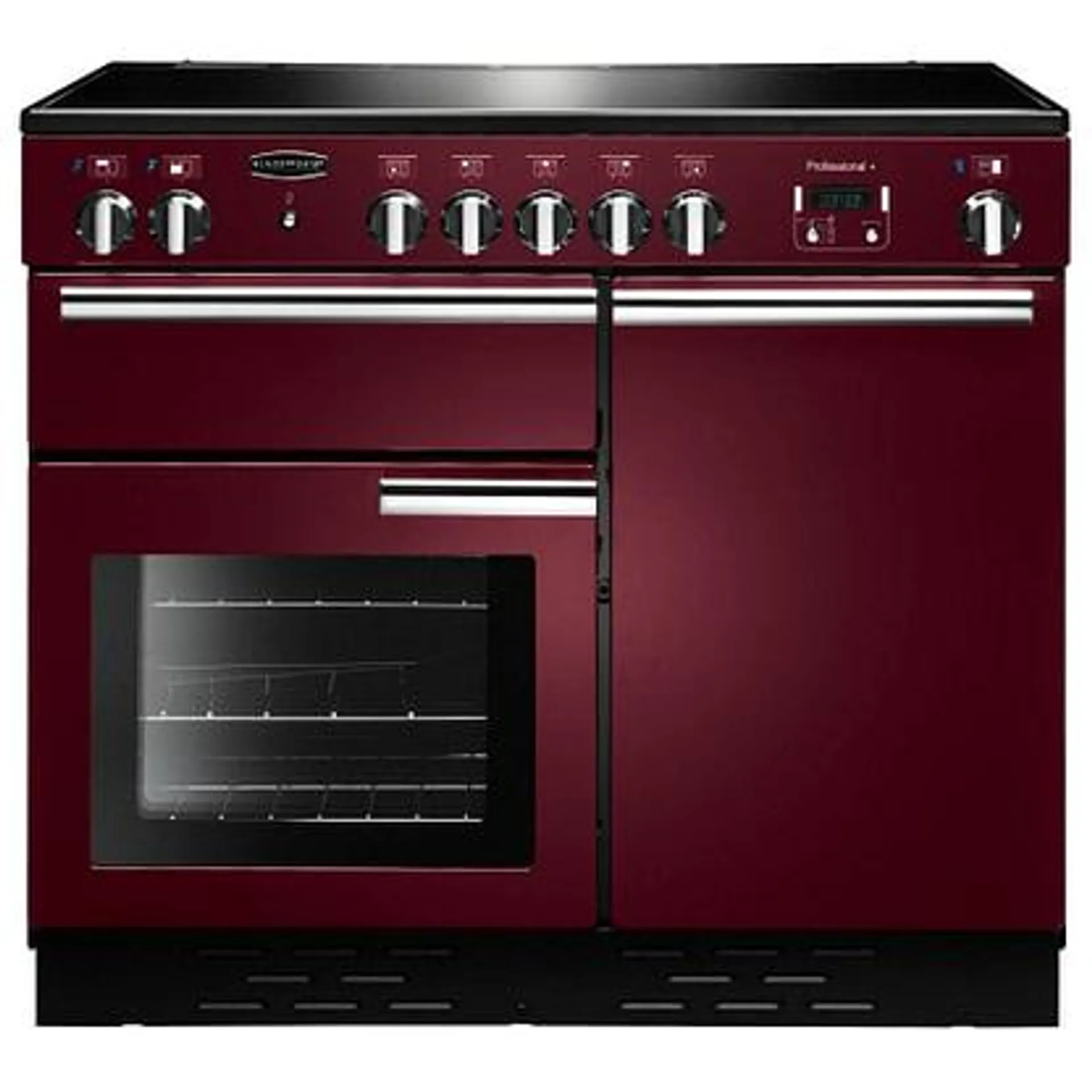 Rangemaster PROP100ECCY/C Professional Plus 100cm Ceramic Range Cooker 112380 – CRANBERRY