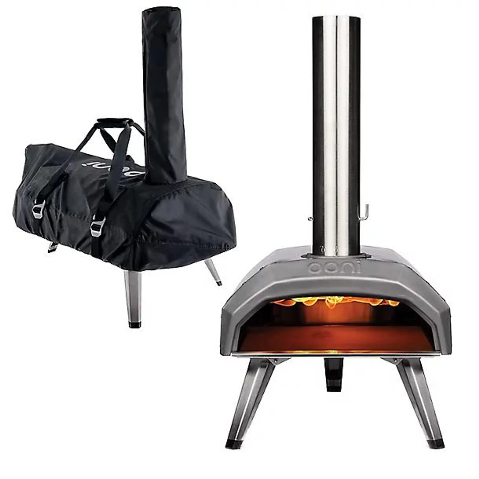 Ooni Karu 12 Multi-Fuel Pizza Oven & Carry Cover Bundle