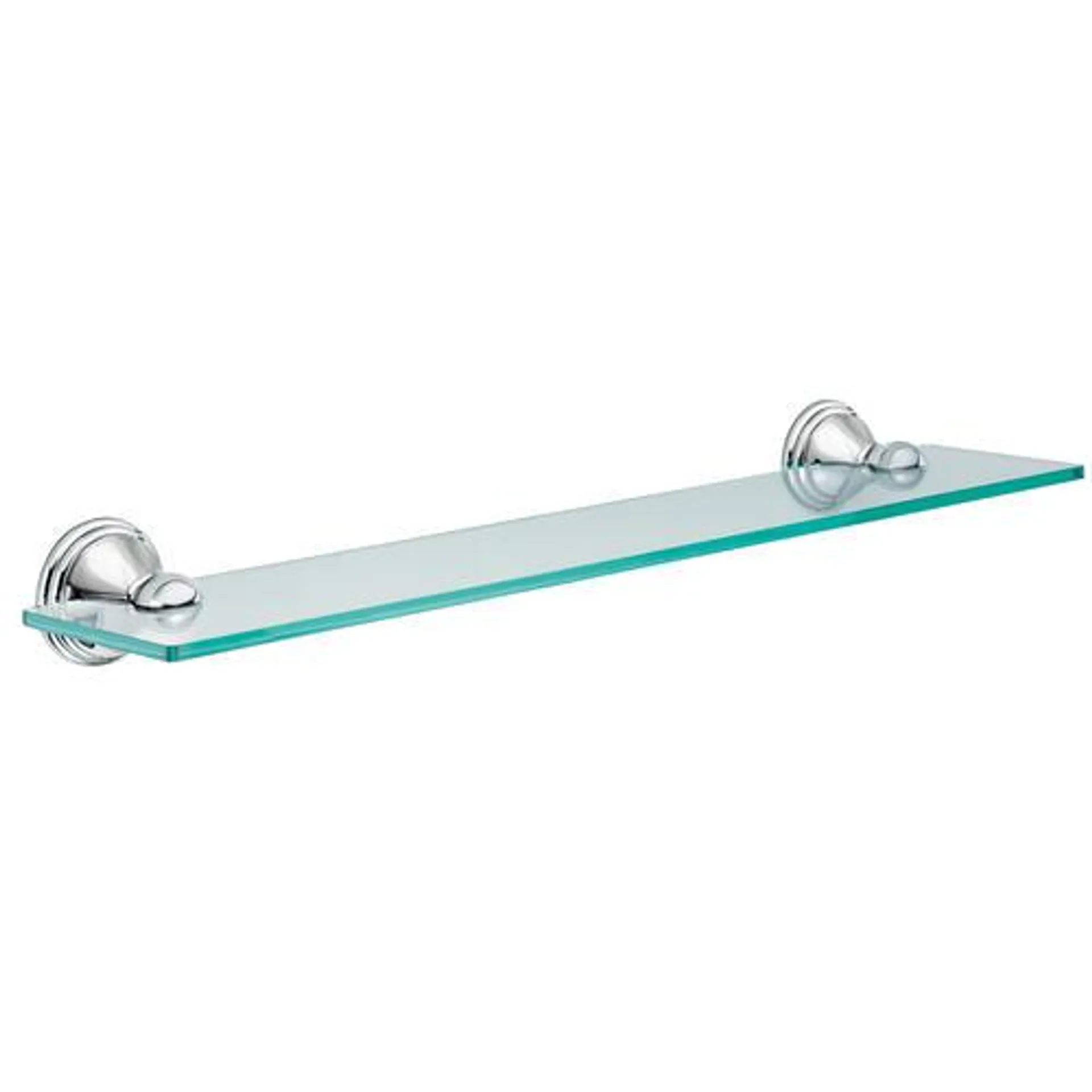 Moen® Preston™ 19" Chrome Glass Bathroom Shelf