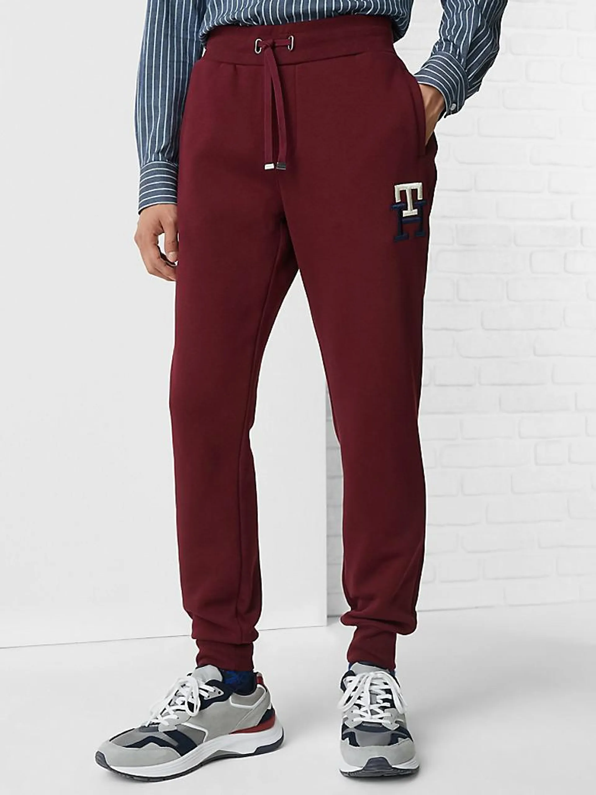 TH Monogram Embroidery Joggers