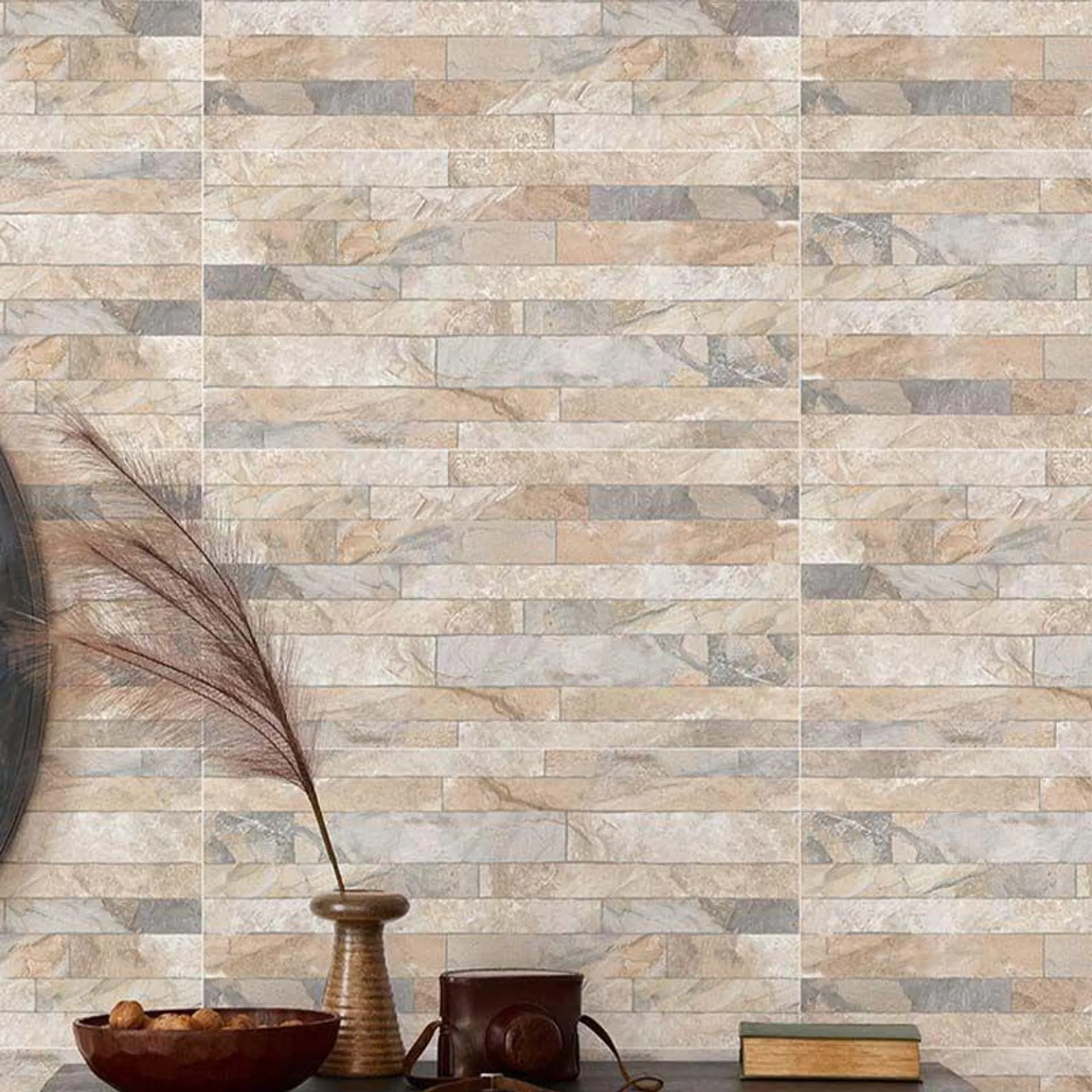 Oryx Sand Cladding Matt Ceramic Wall Tile 300x600mm A-Grade