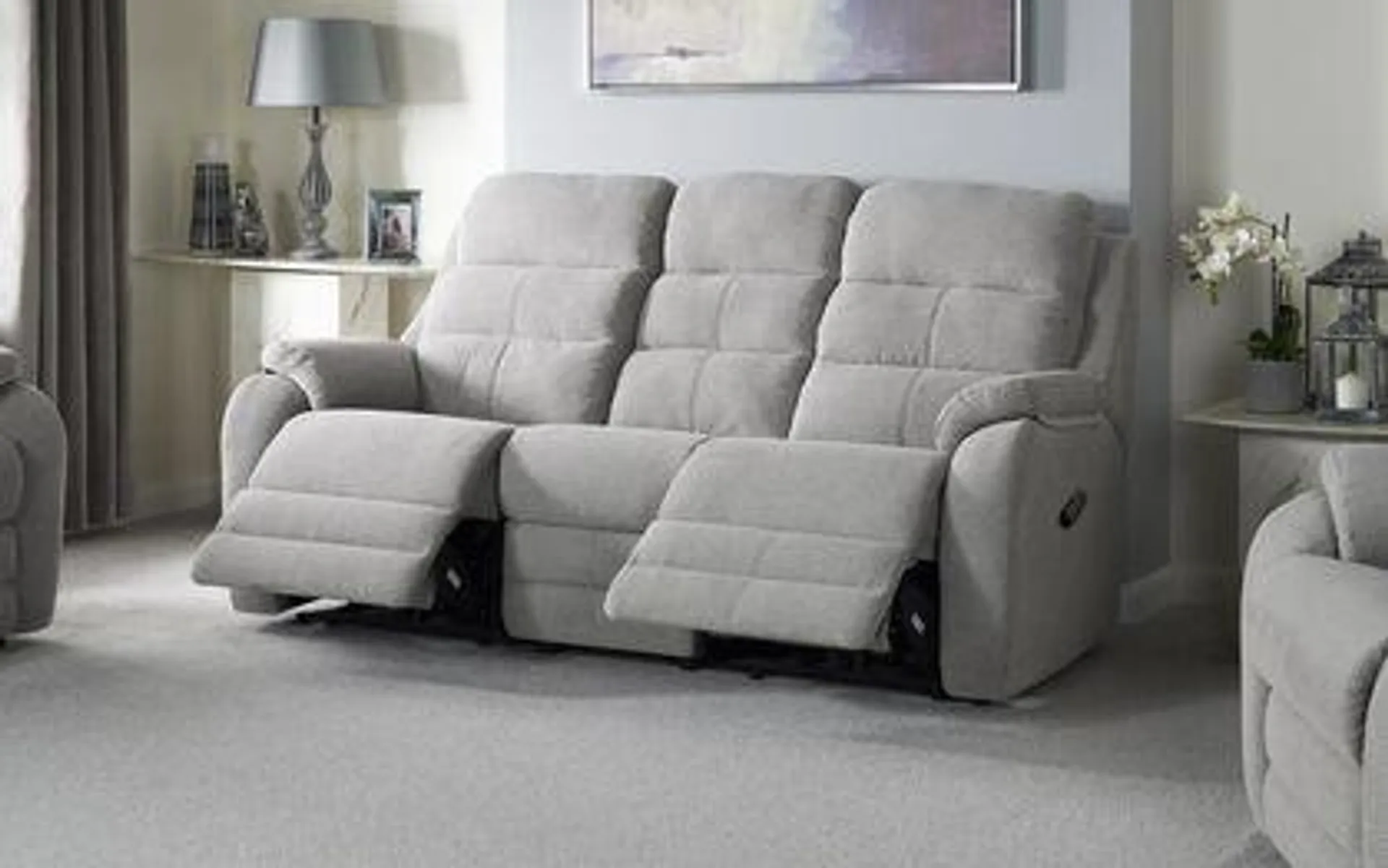 Greenwich 3 Seater Manual Recliner Sofa