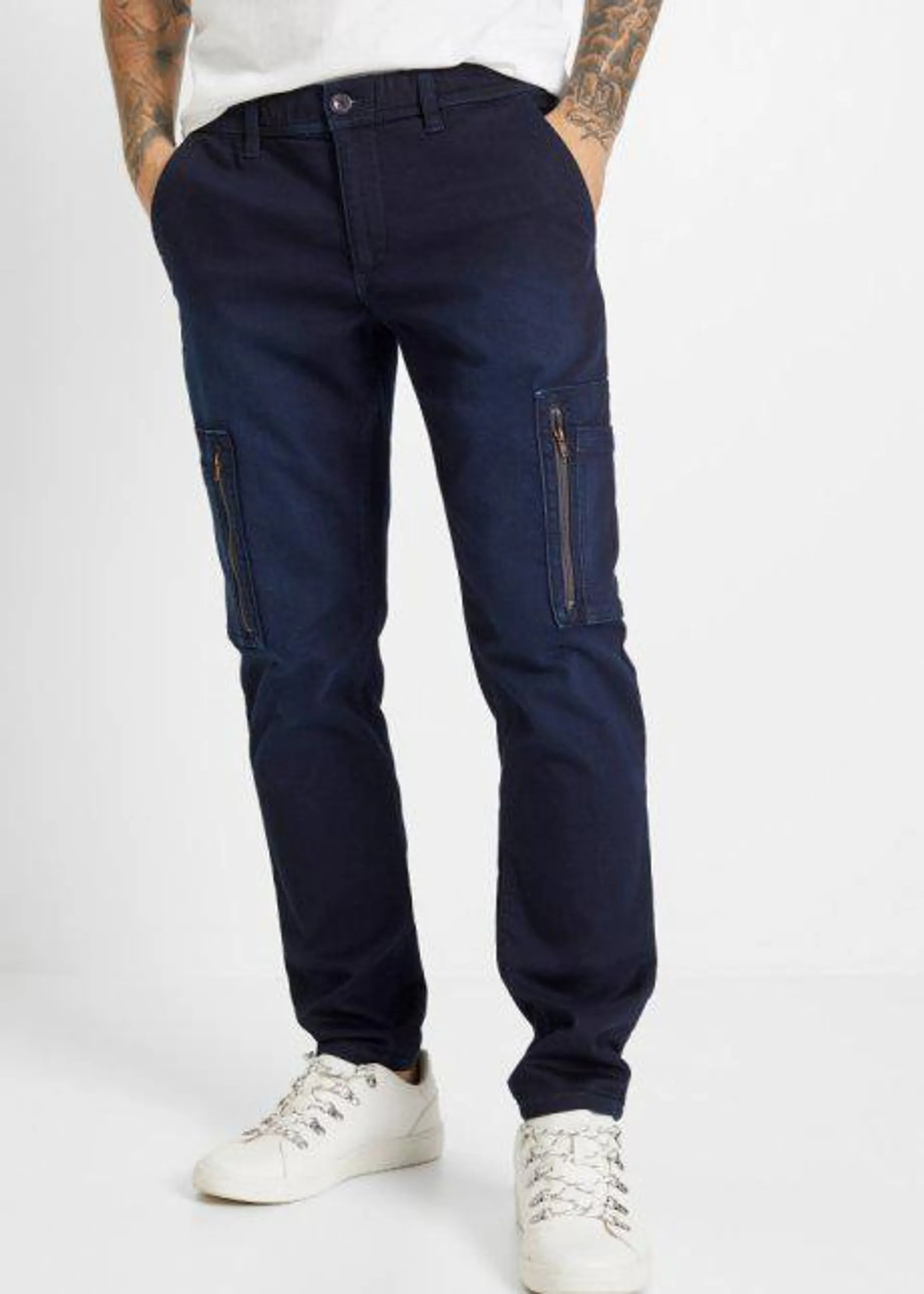 Jeans cargo elasticizzati, loose fit