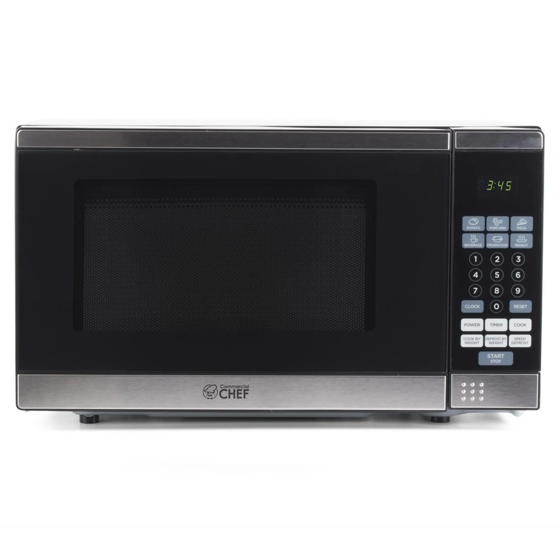 Commercial Chef CHM770SS 0.7. Cu. Ft. Chef Commercial Microwave - Stainless Steel