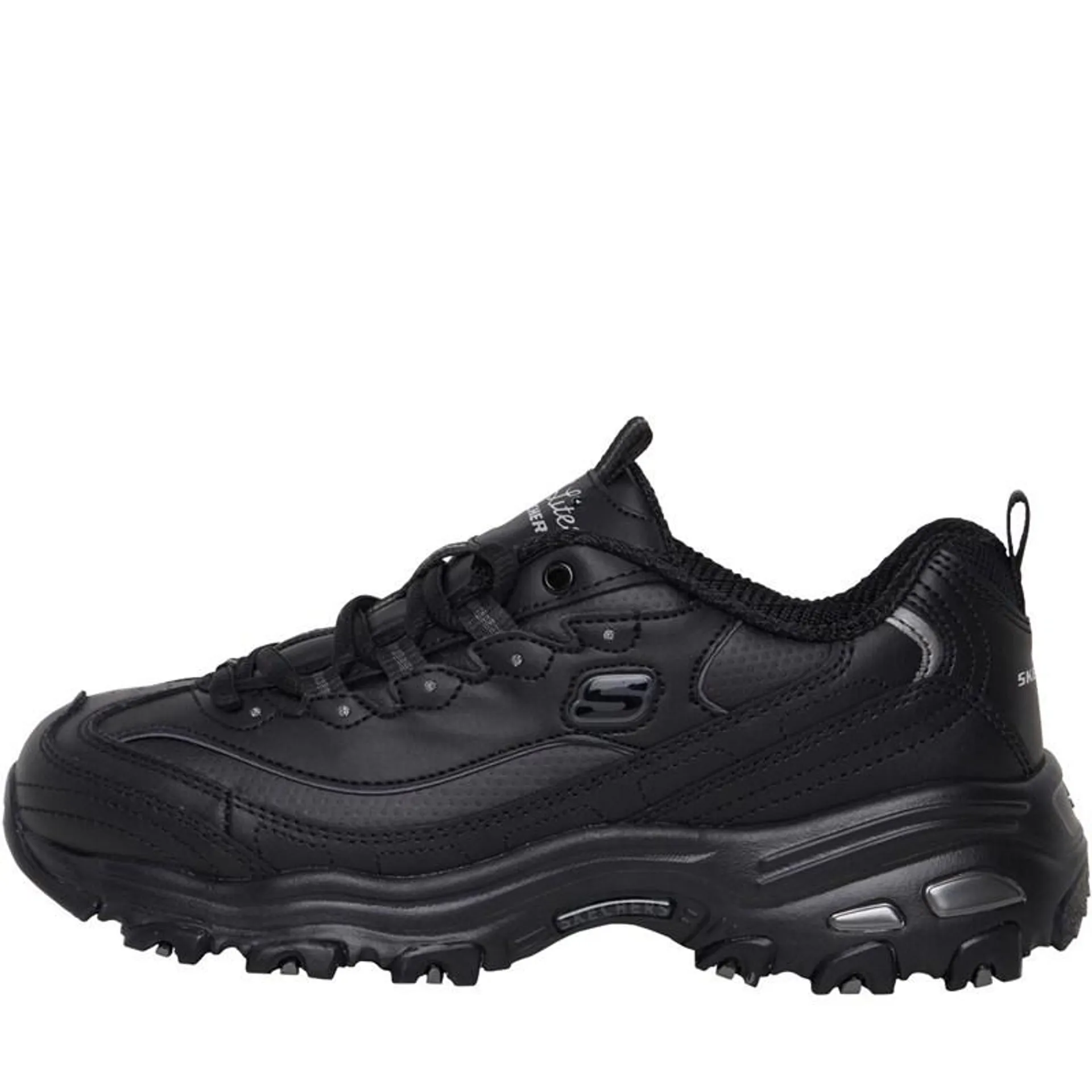 SKECHERS Womens D'Lites Fresh Start Trainers Black