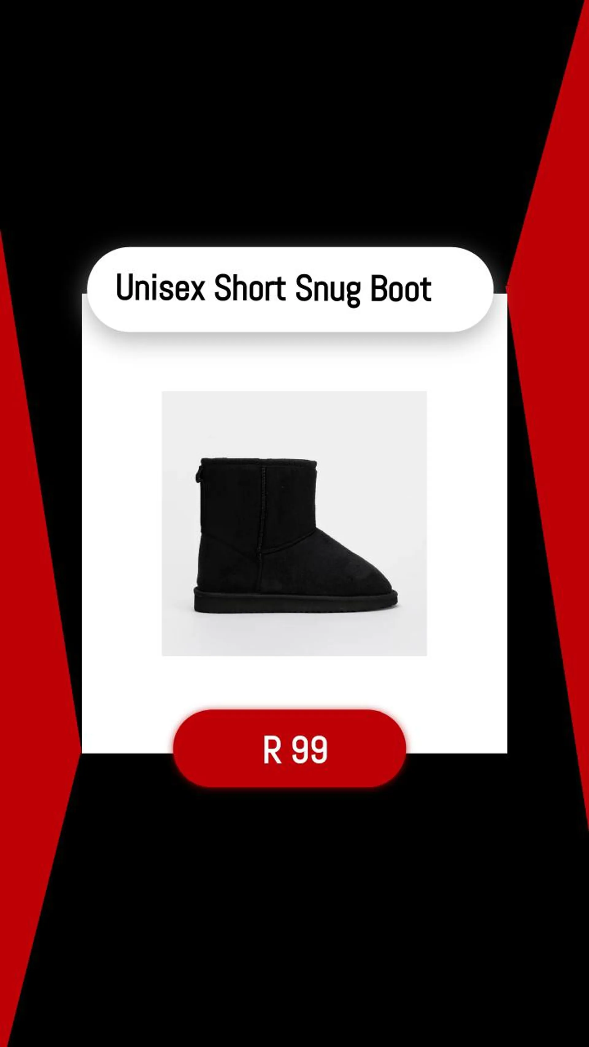 Unisex Short Snug Boot