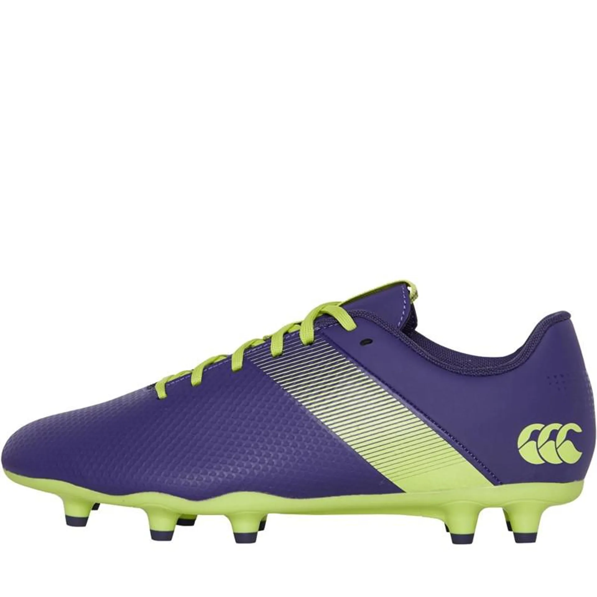 Canterbury Mens Phoenix 3.0 FG Firm Ground Rugby Boots Blue/Green