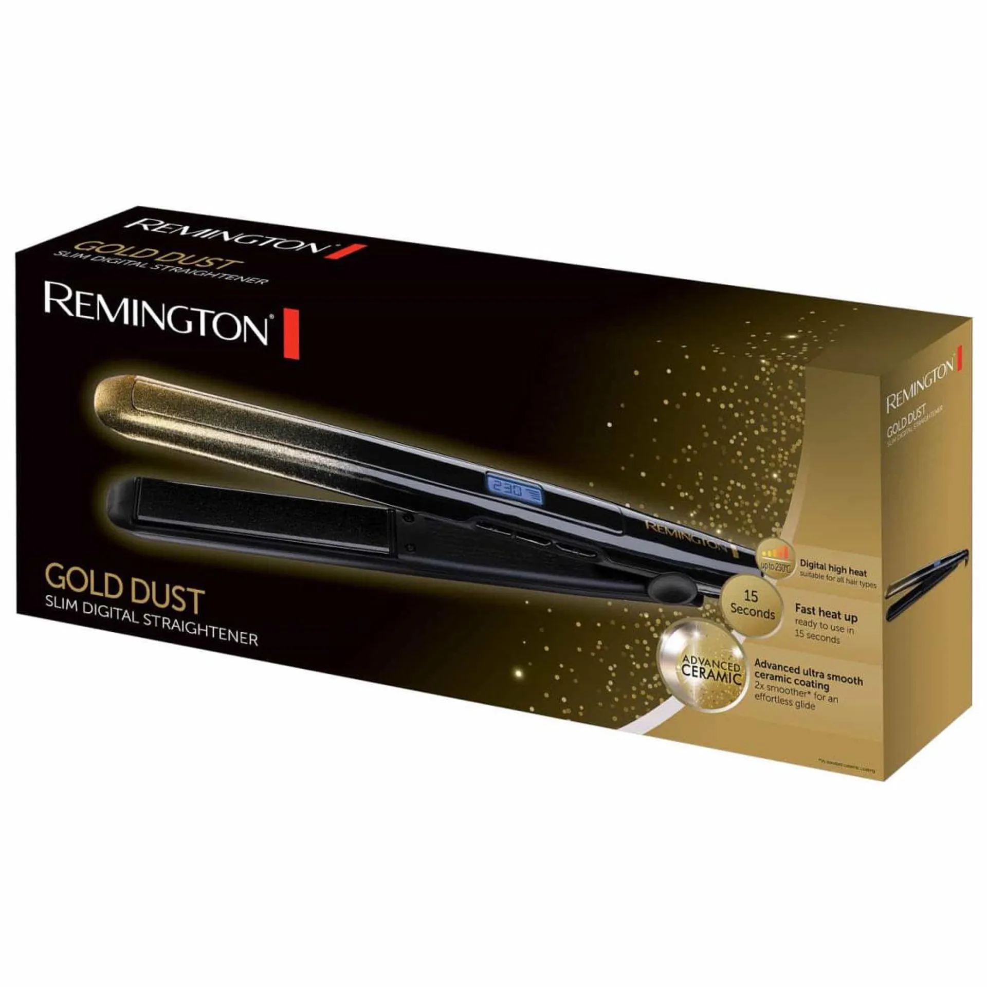 Remington Gold Dust Slim Digital Straightener