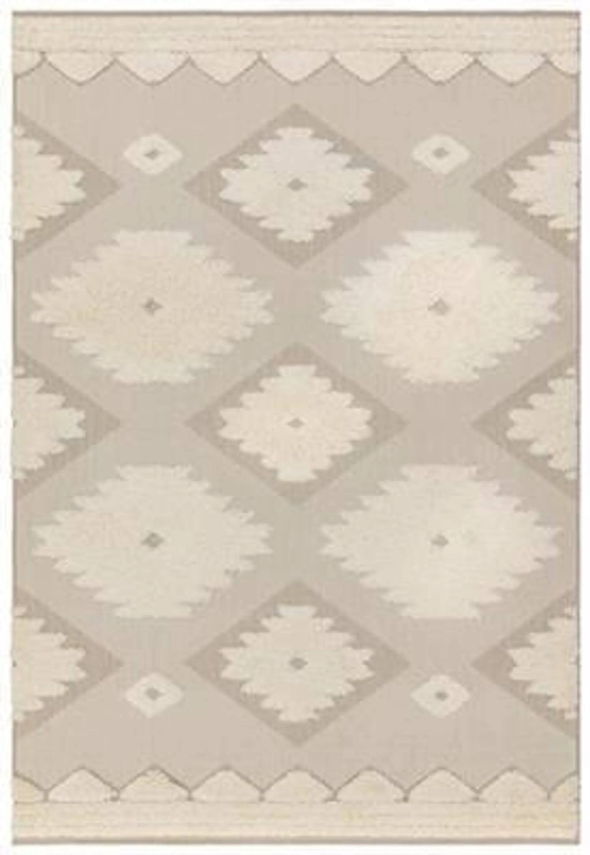Asiatic Carpets Monty 120x170cm Nat/Cream Tribal