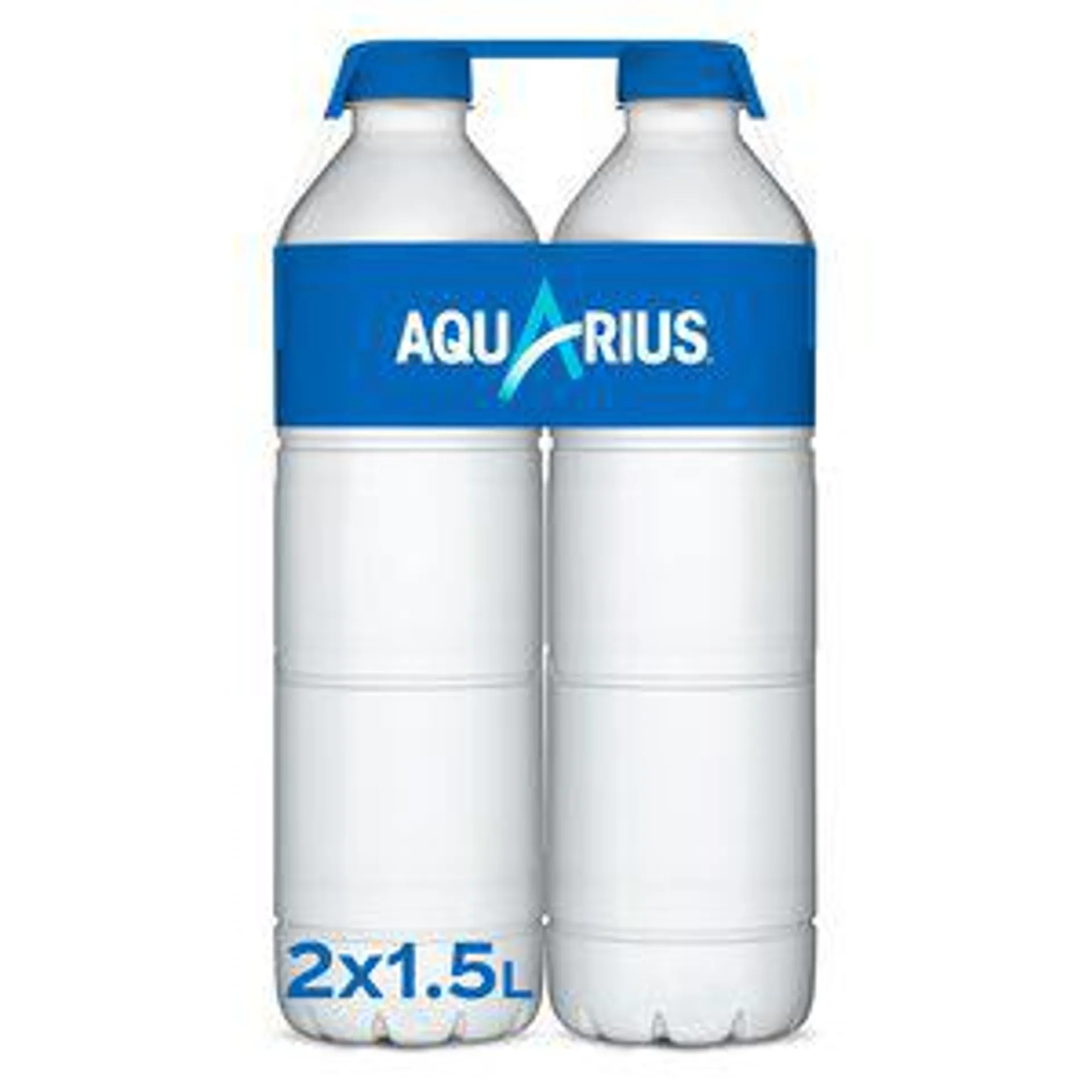 AQUARIUS bebida refrescante de limón pack 2 botellas 1.5 lt